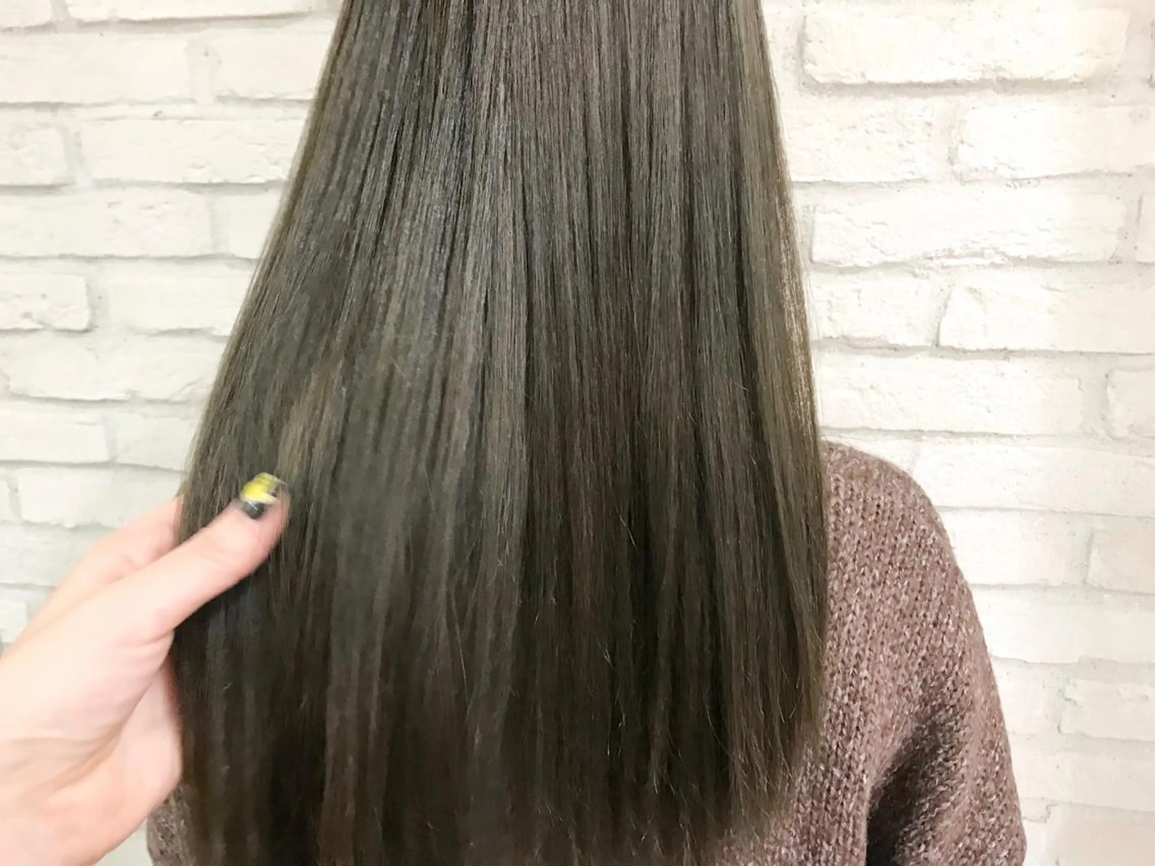 セミロング カラー 横浜🍒カット エクステ／RIEのヘアスタイル