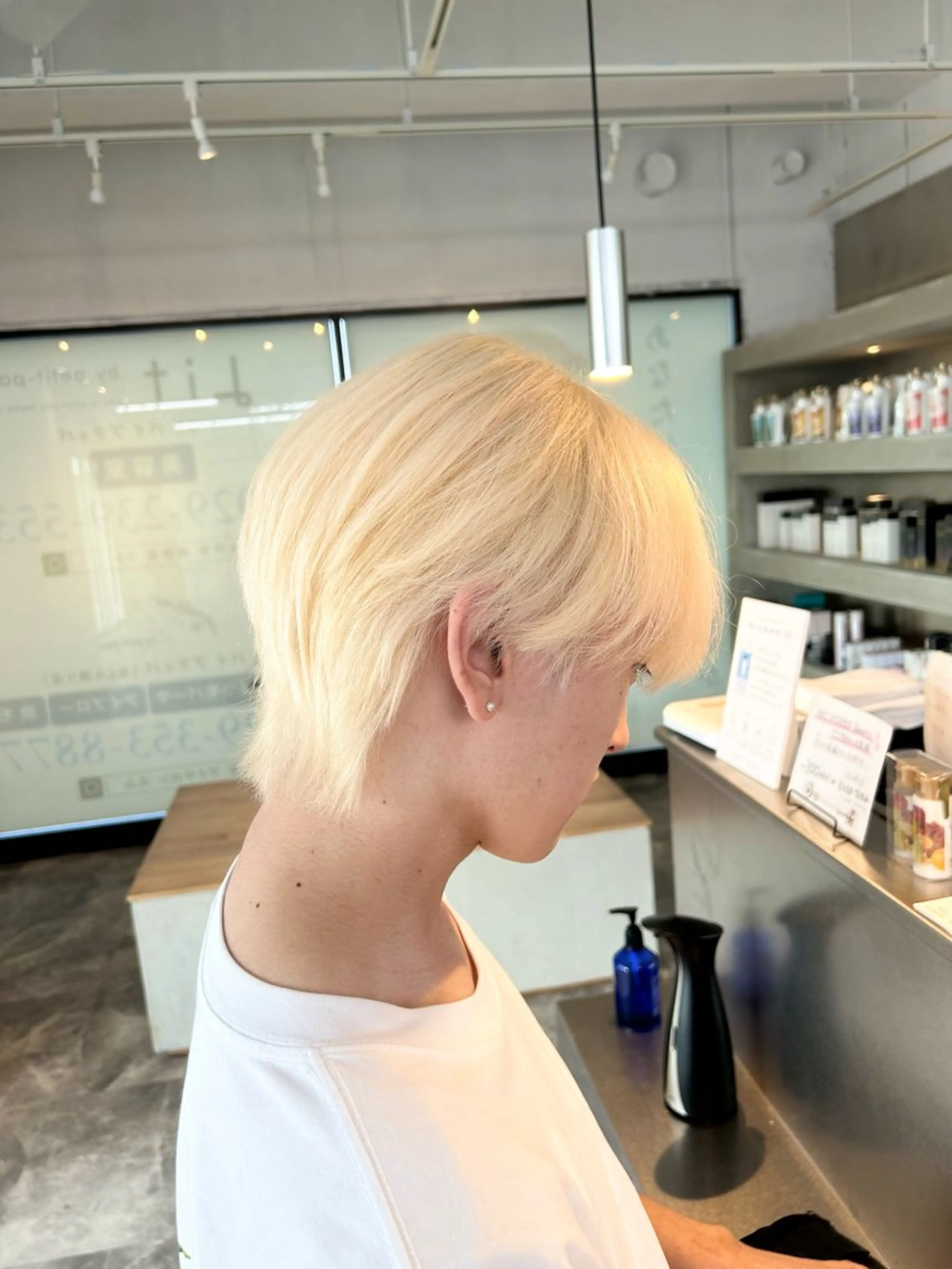 ショート ヘアカラー メンズ特化美容師 /真家雅樹🦋のヘアスタイル