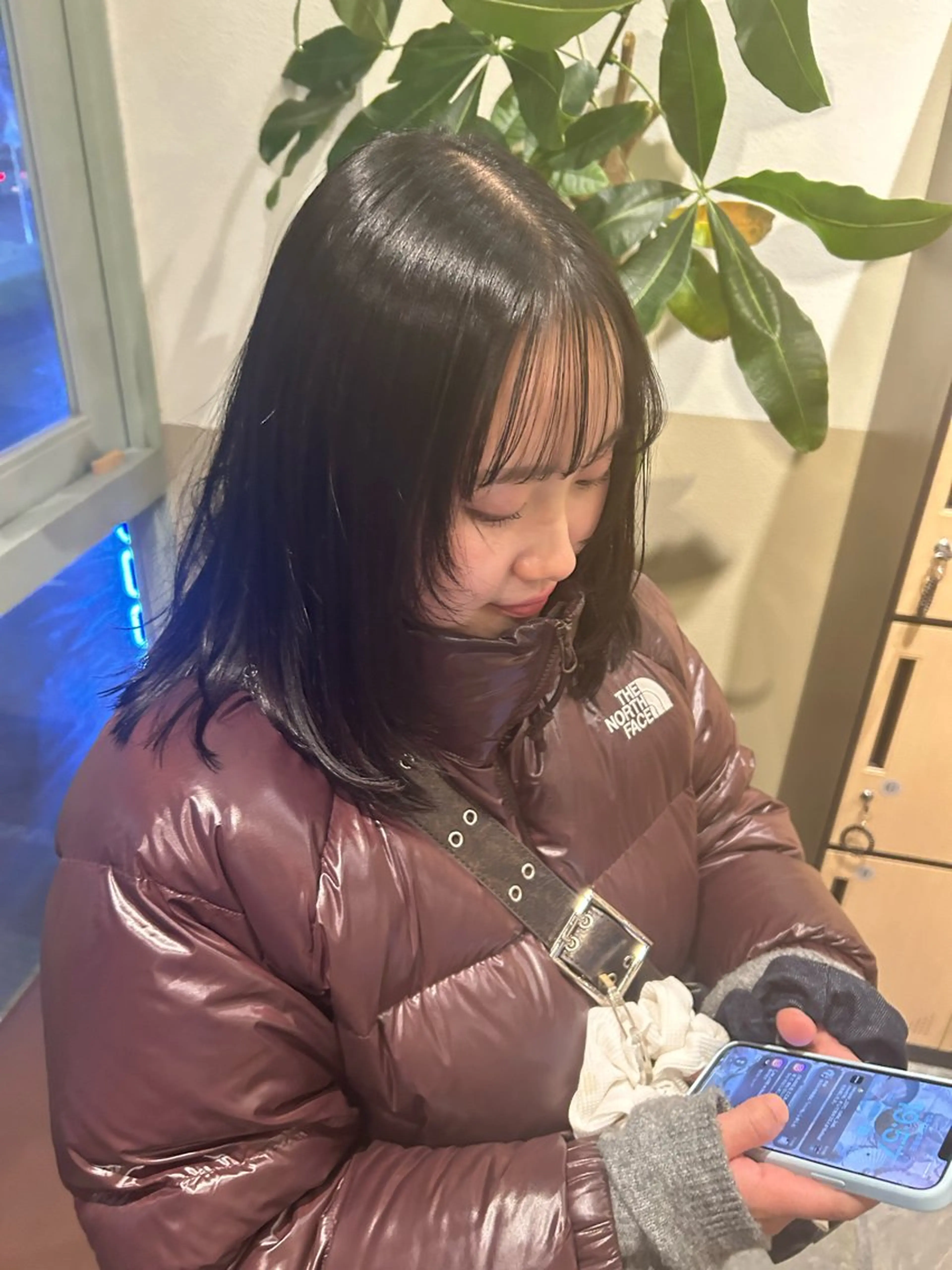 ミディアムカットの写真
