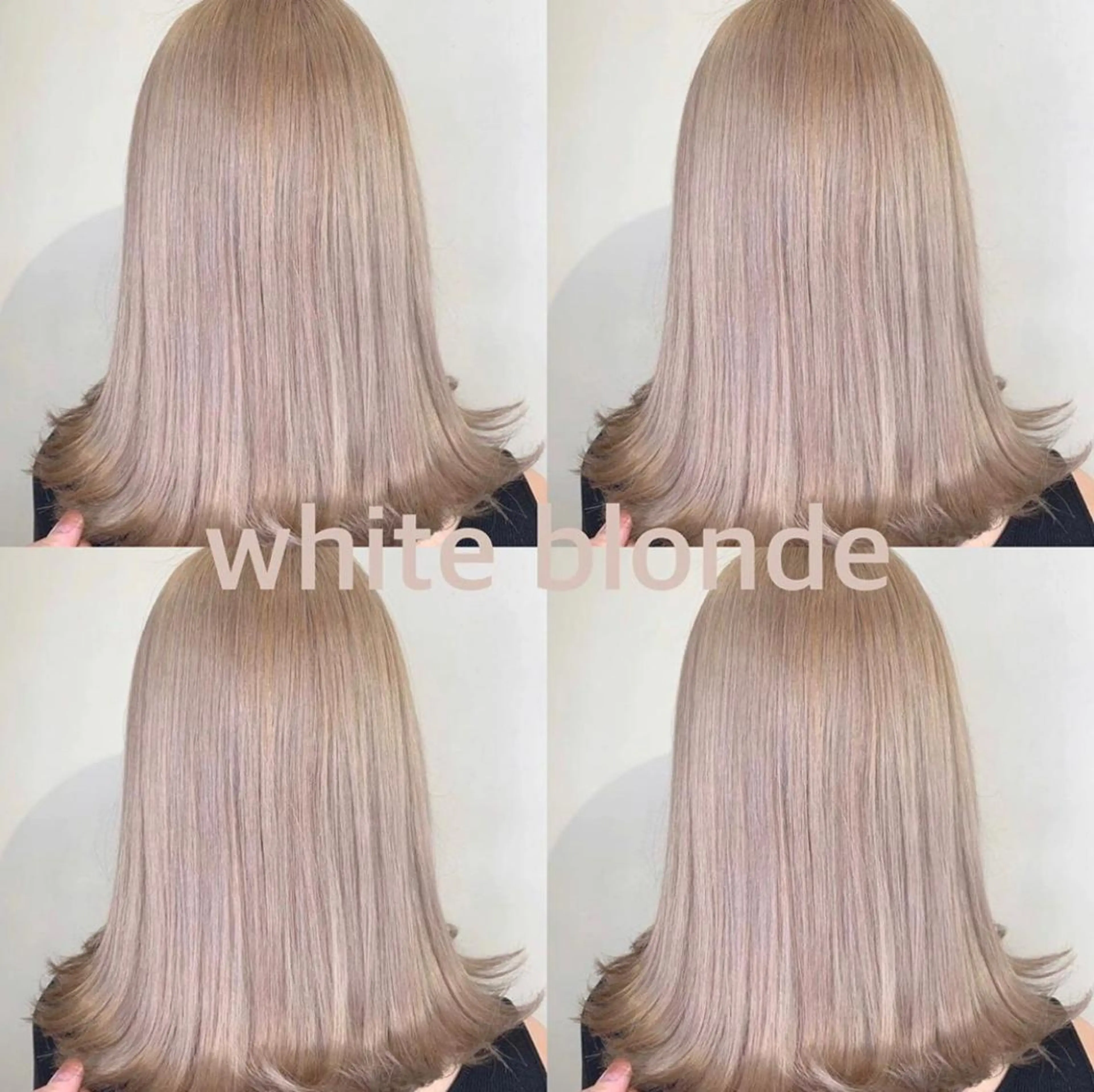 ミディアム カラー ブリーチ ブロンド ホワイトブロンド ヘアカラー サロウィン千葉所属・サロウィン千葉店 Toshikiのヘアスタイル