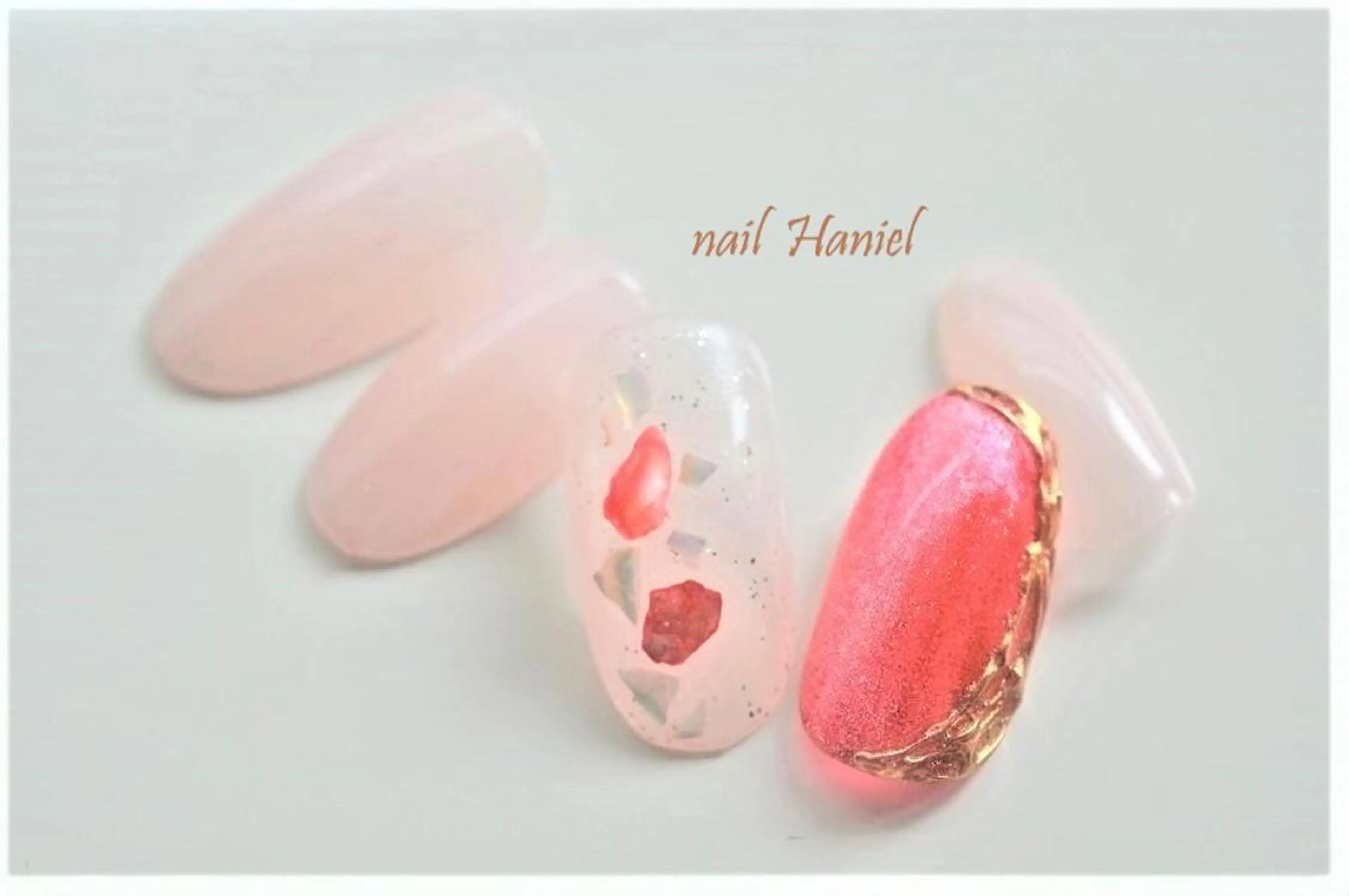 ネイル フットネイル ジェルネイル nail Haniel所属・半蔵門サロンハニエル 魅神 ちよのネイルデザイン