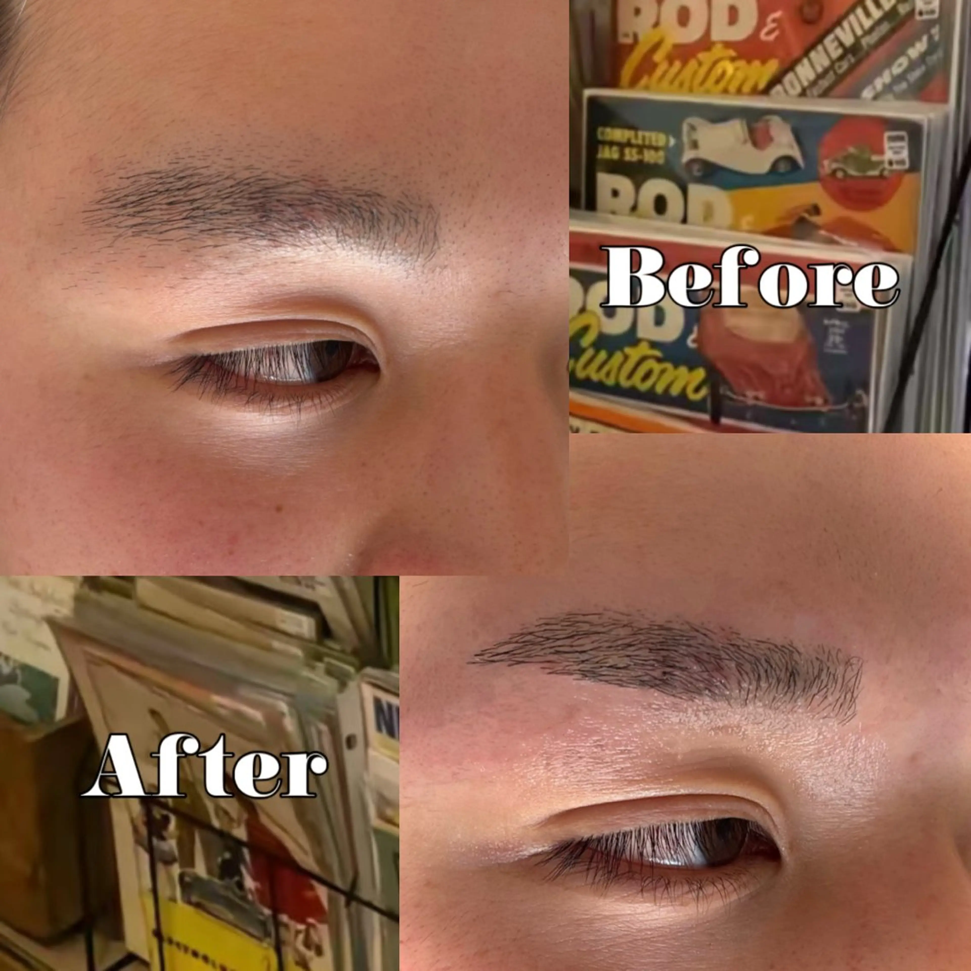 美眉waxスタイリング(カット込)の写真