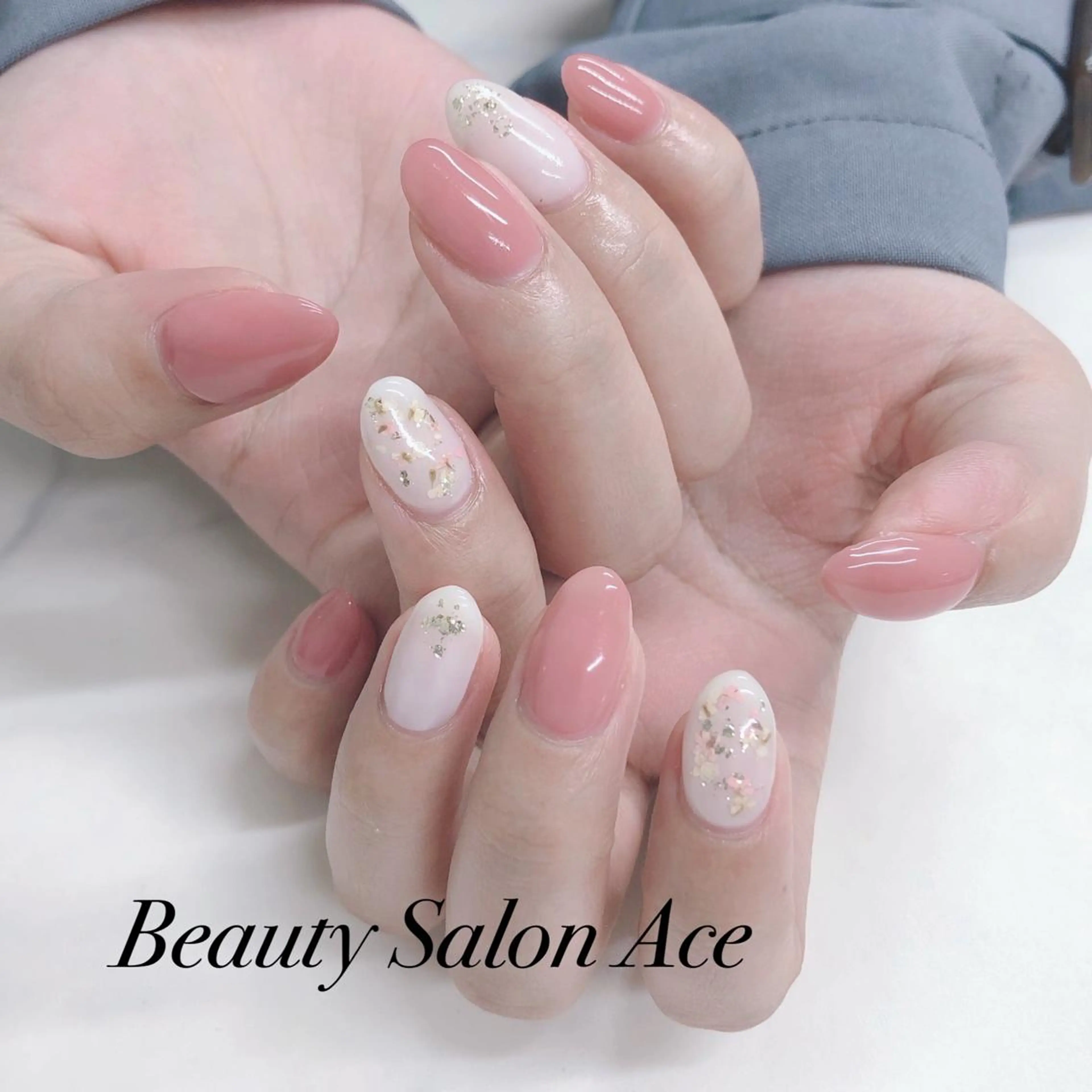ネイル メンズネイル 春ネイル ハンドネイル ハンドケア Beauty Salon Ace(ネイルサロン エース)所属・池袋フィルイン Ace♡長さだしのネイルデザイン