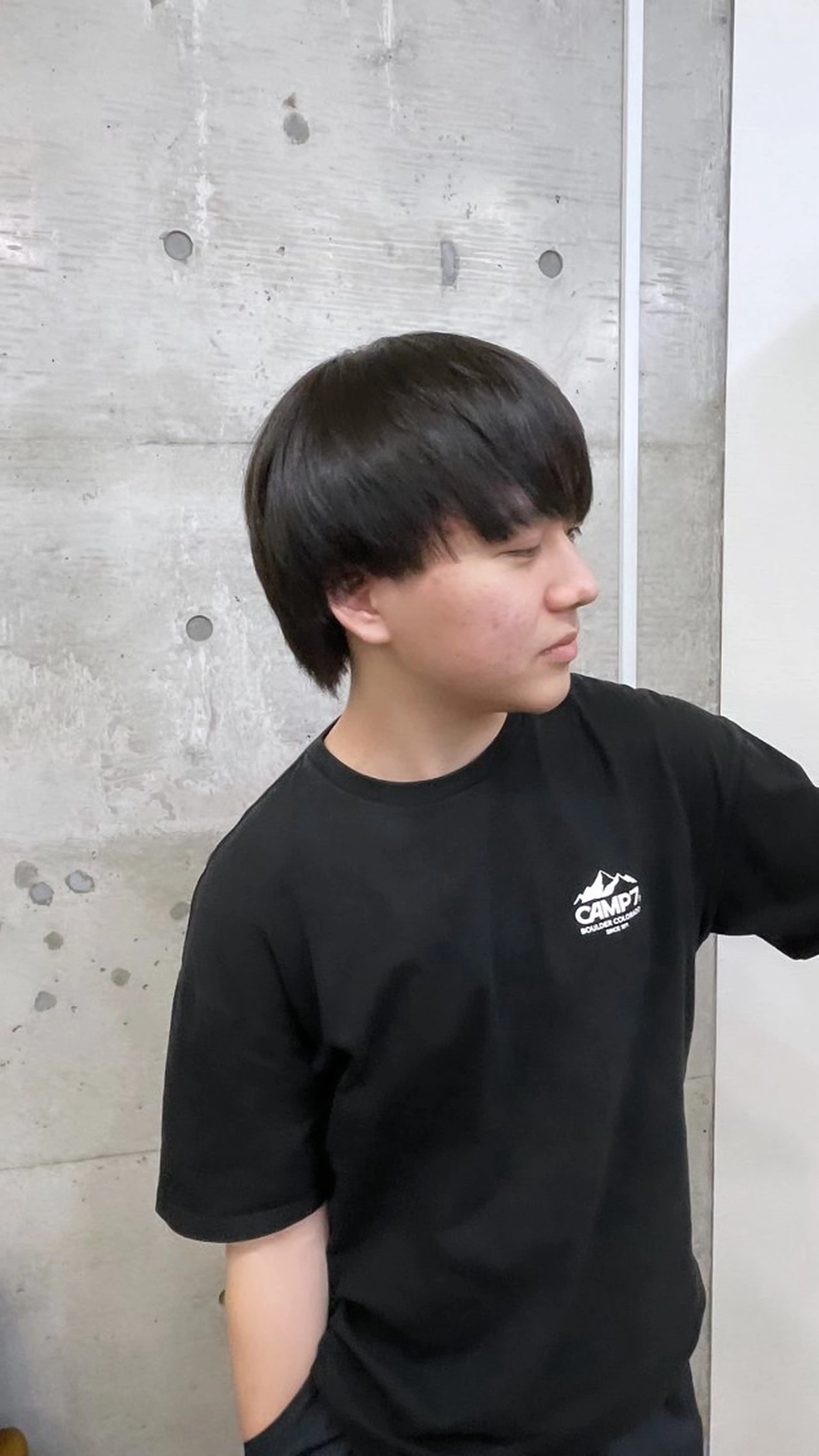 メンズ マッシュウルフ マッシュ メンズウルフカット ウルフカット Ritsuki メンズ特化😎のヘアスタイル
