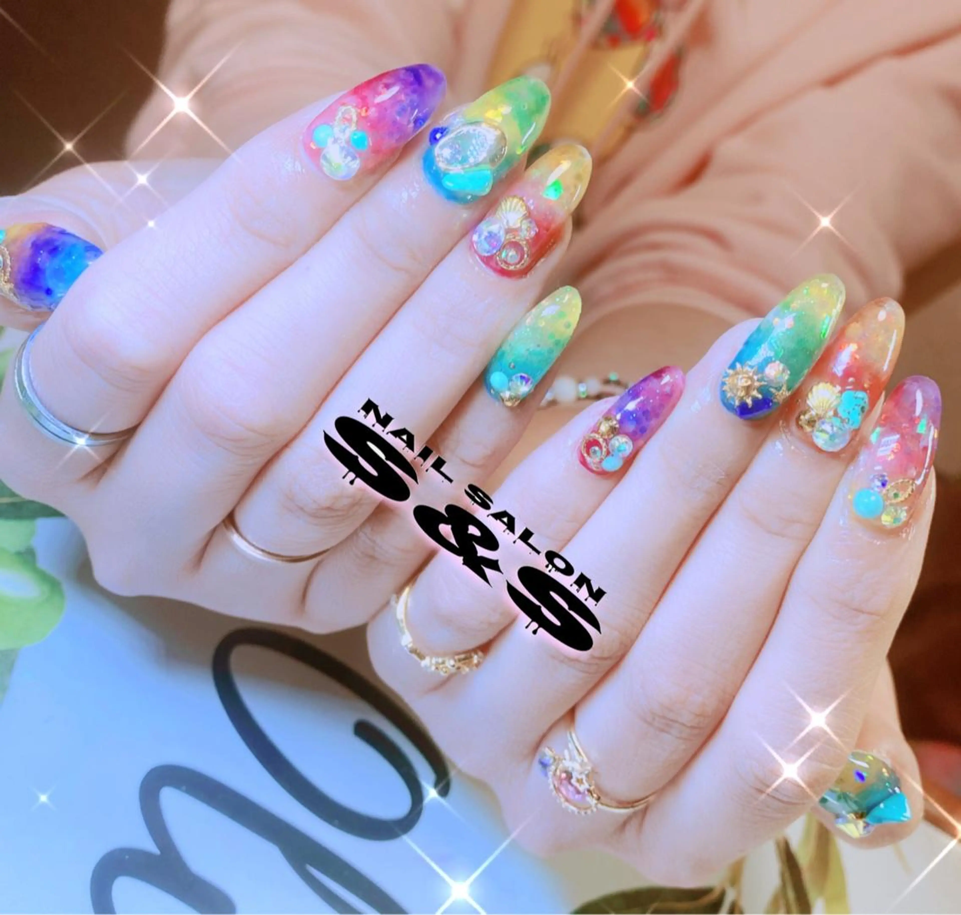 ネイル 長さ出し メンズネイル 持ち込み スカルプネイル S&S 村田小百合のネイルデザイン