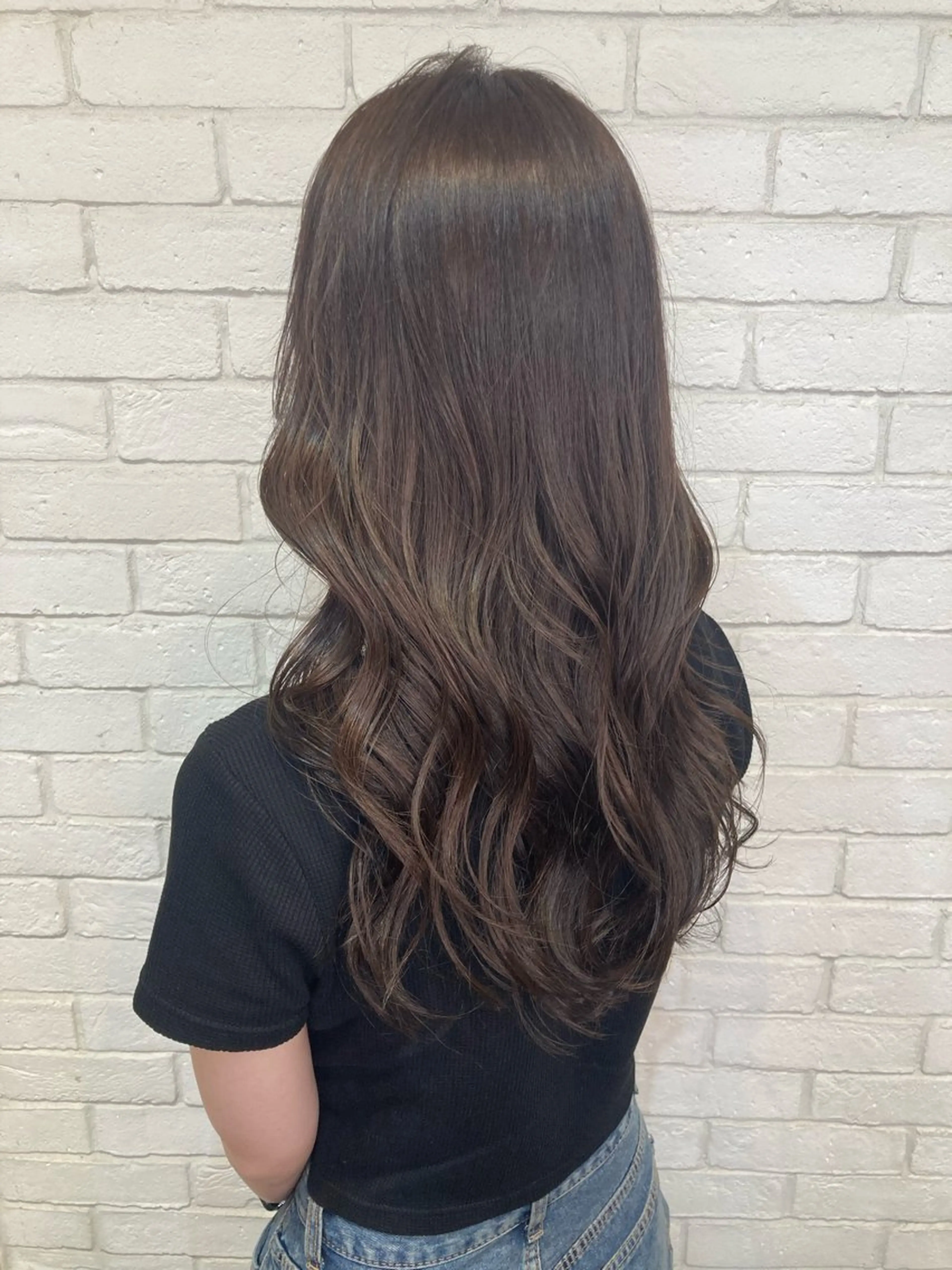 ロング カラー suzuki yukoのヘアスタイル