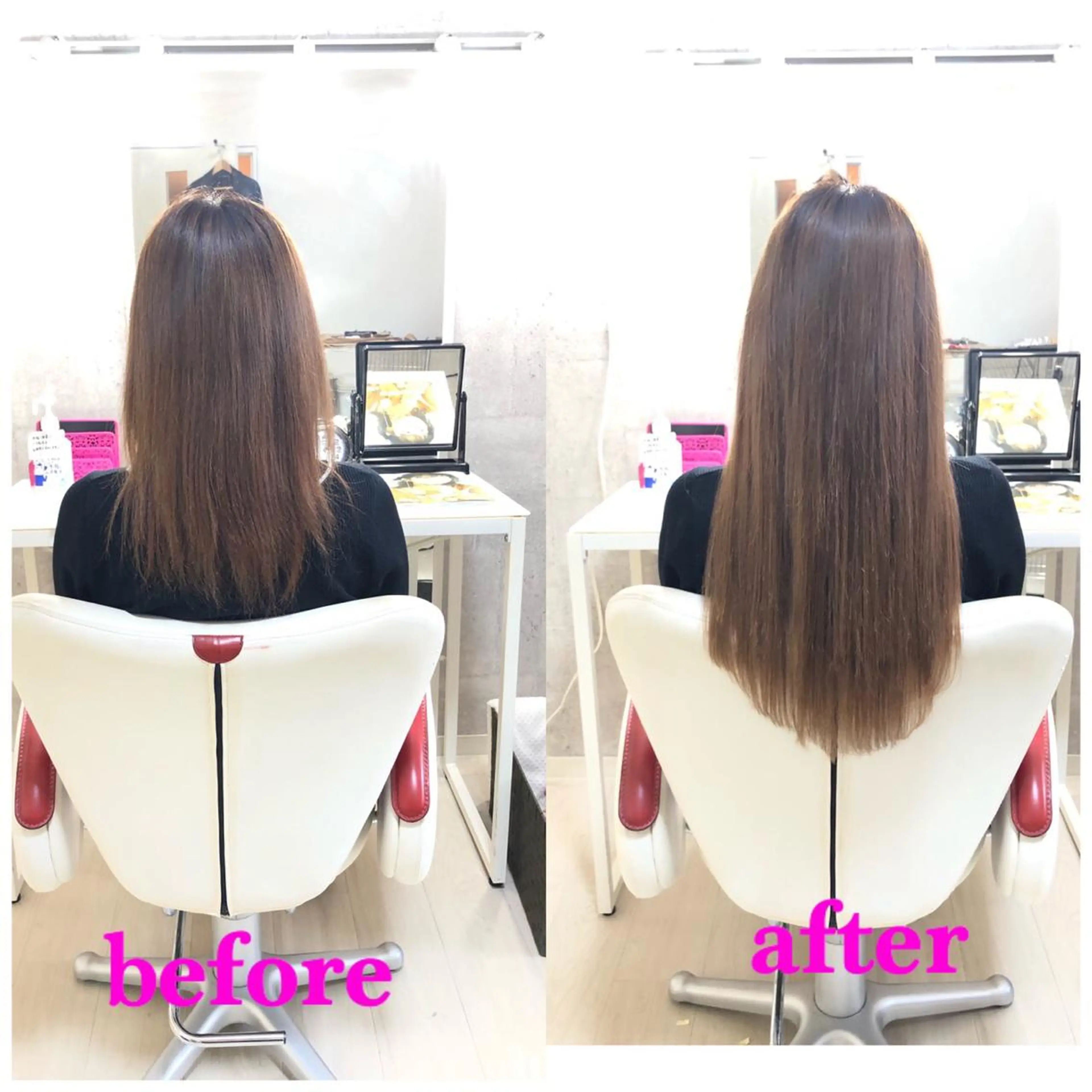 ロング エクステ ドレスアップ心斎橋店所属・🌸ドレスアップ 心斎橋店🌸のヘアスタイル