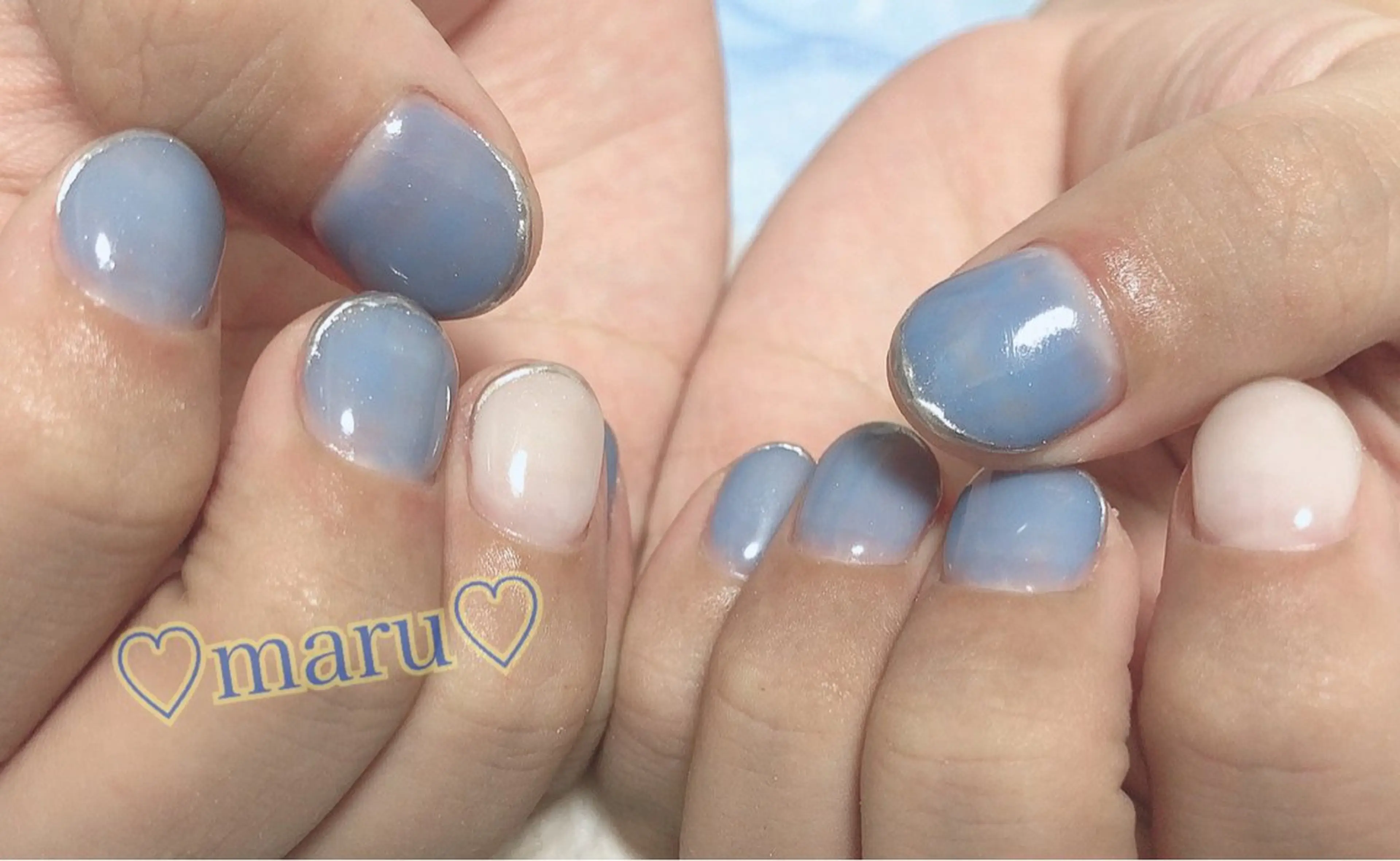 ネイル ハンドネイル フットネイル まるみ♡8/25- 31お休み🙇‍♀️のネイルデザイン