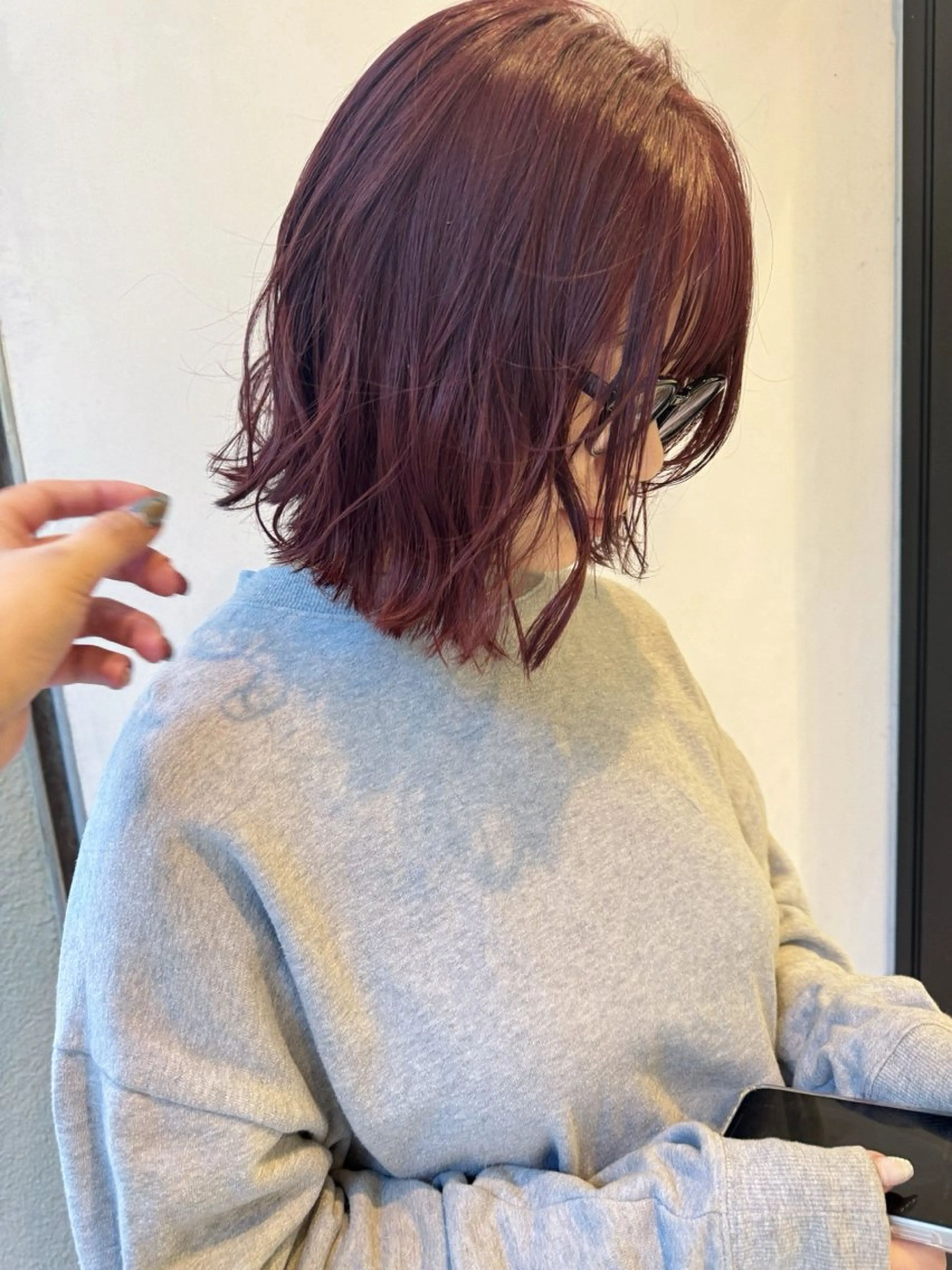 ショート カラー カット ヘアカラー トリートメント SALOWIN新潟万代店所属・SaKiho 🎀のヘアスタイル