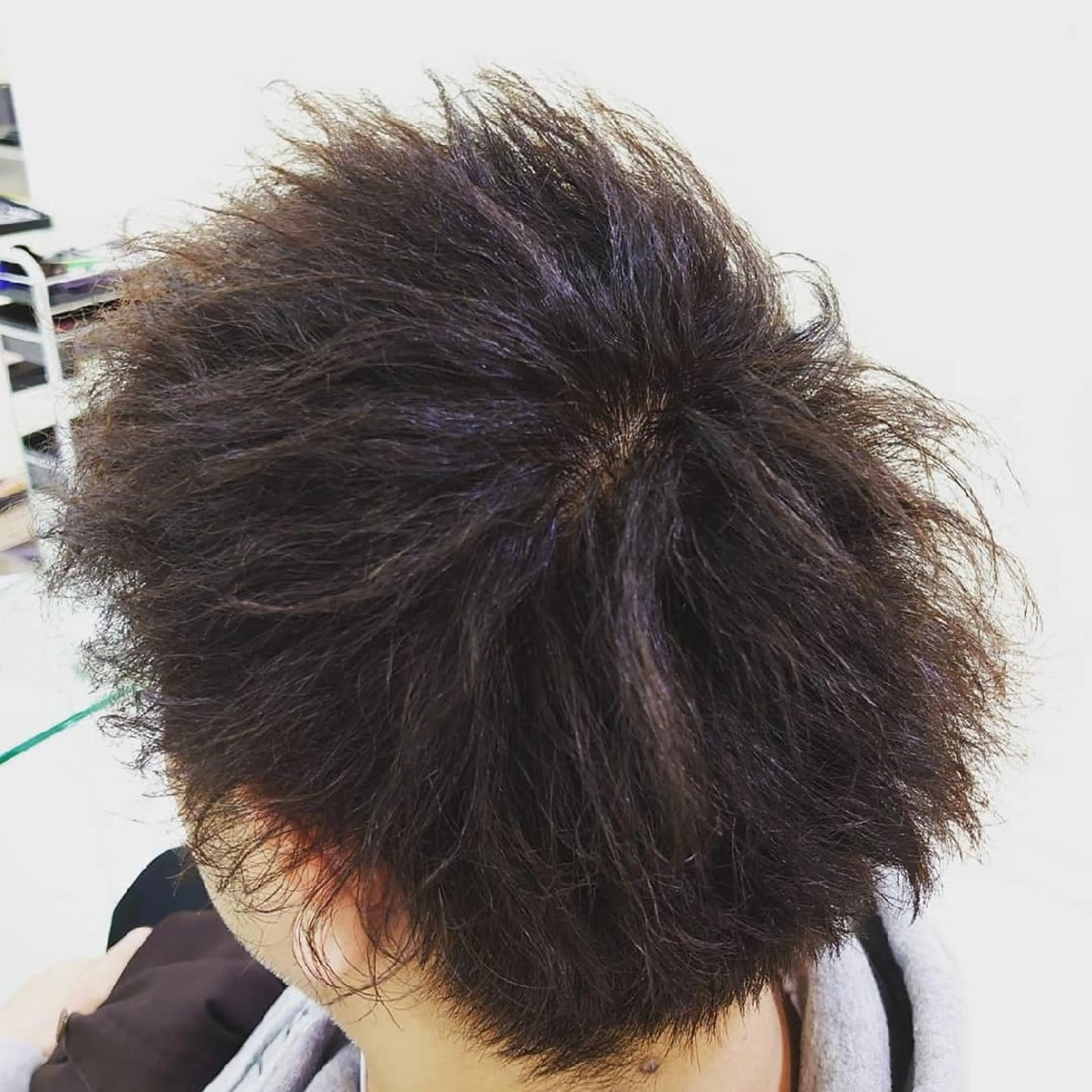 ショート パーマ メンズ ショートヘア 🐺一ノ瀬 凌 / デザインウルフ🐺のヘアスタイル