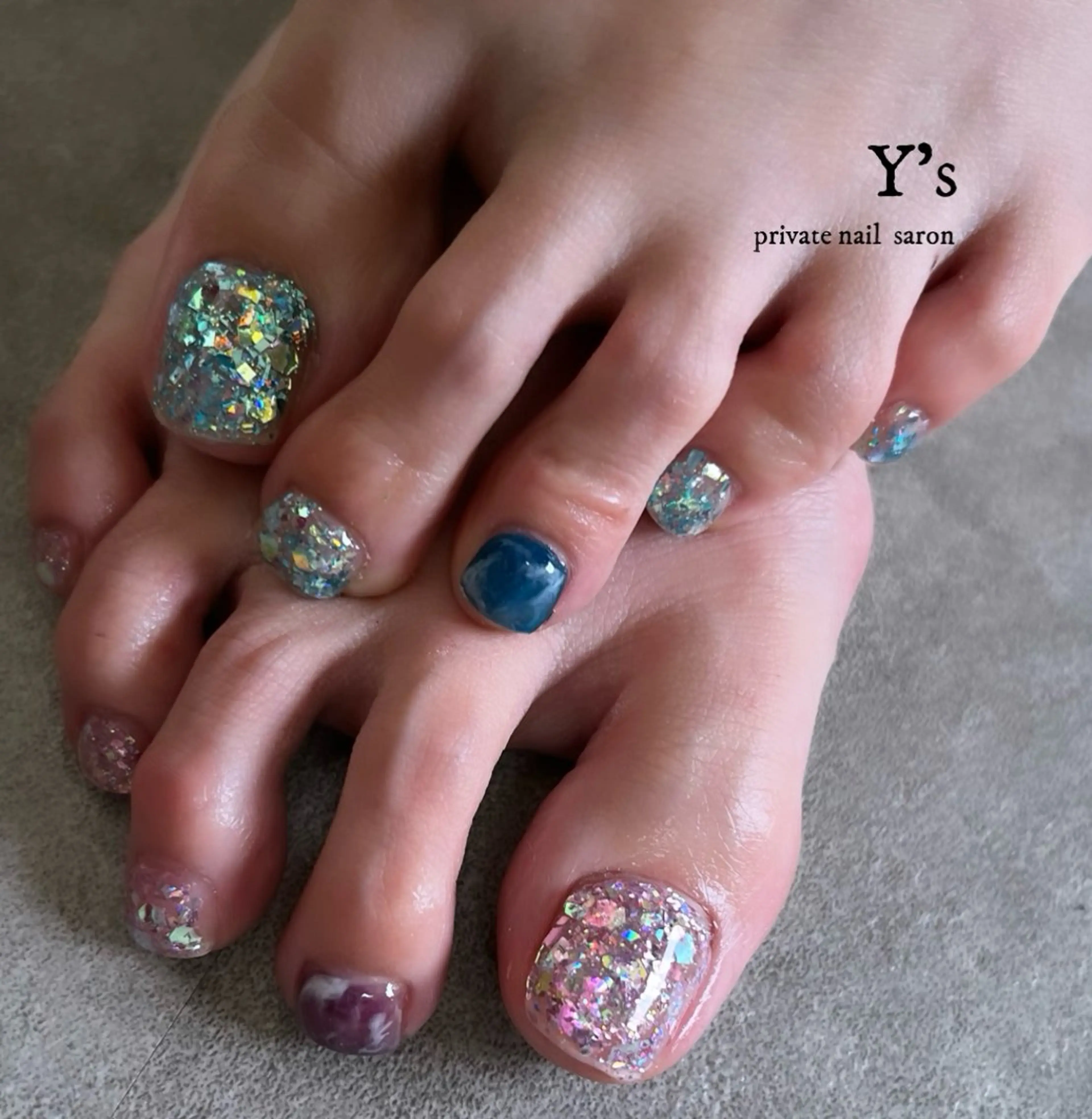 ネイル フットネイル Y's nail ˚✧₊YUIのネイルデザイン