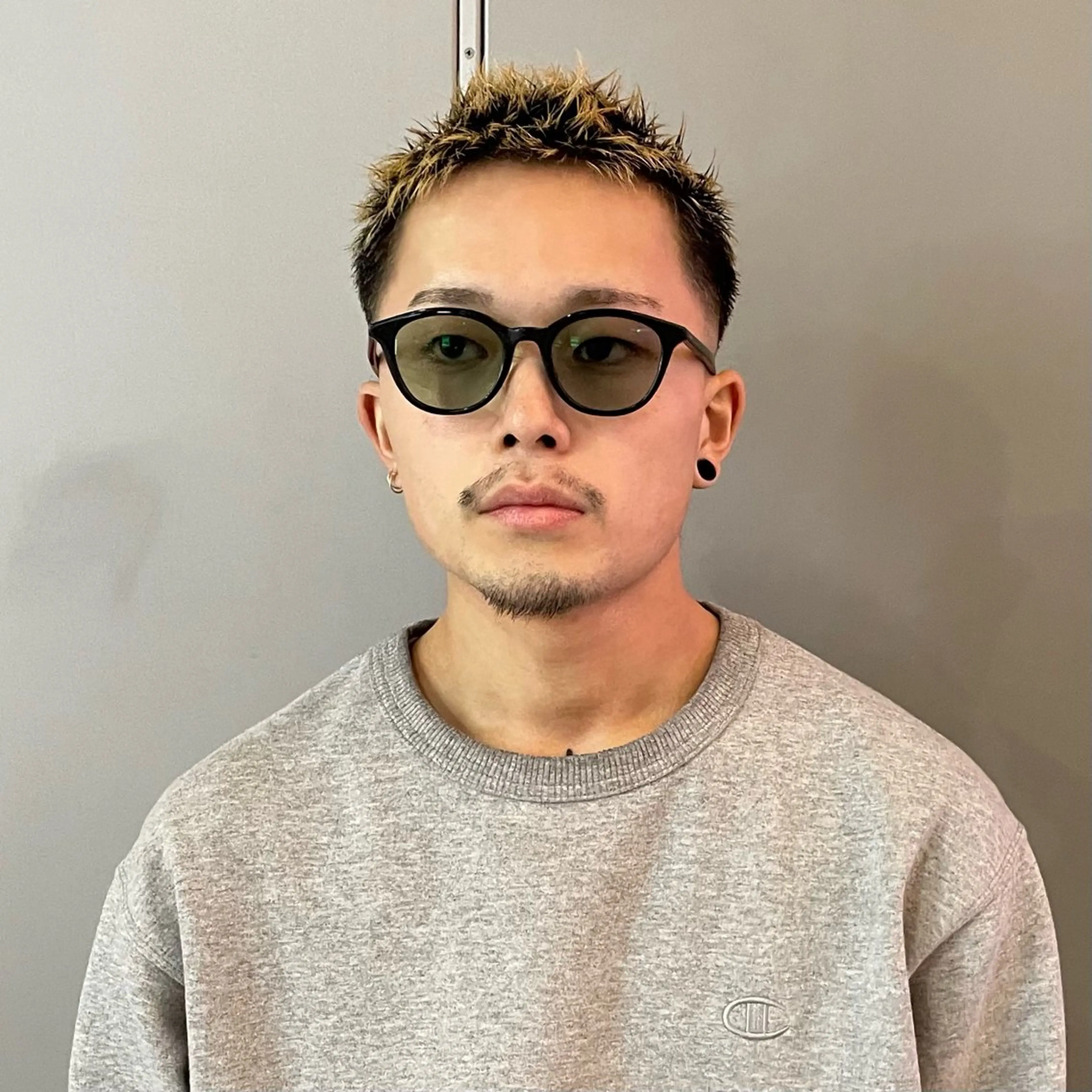 ショート メンズ フェードカット スパイキーショート ショートヘア men's salon NOWAY所属・noway セナのヘアスタイル