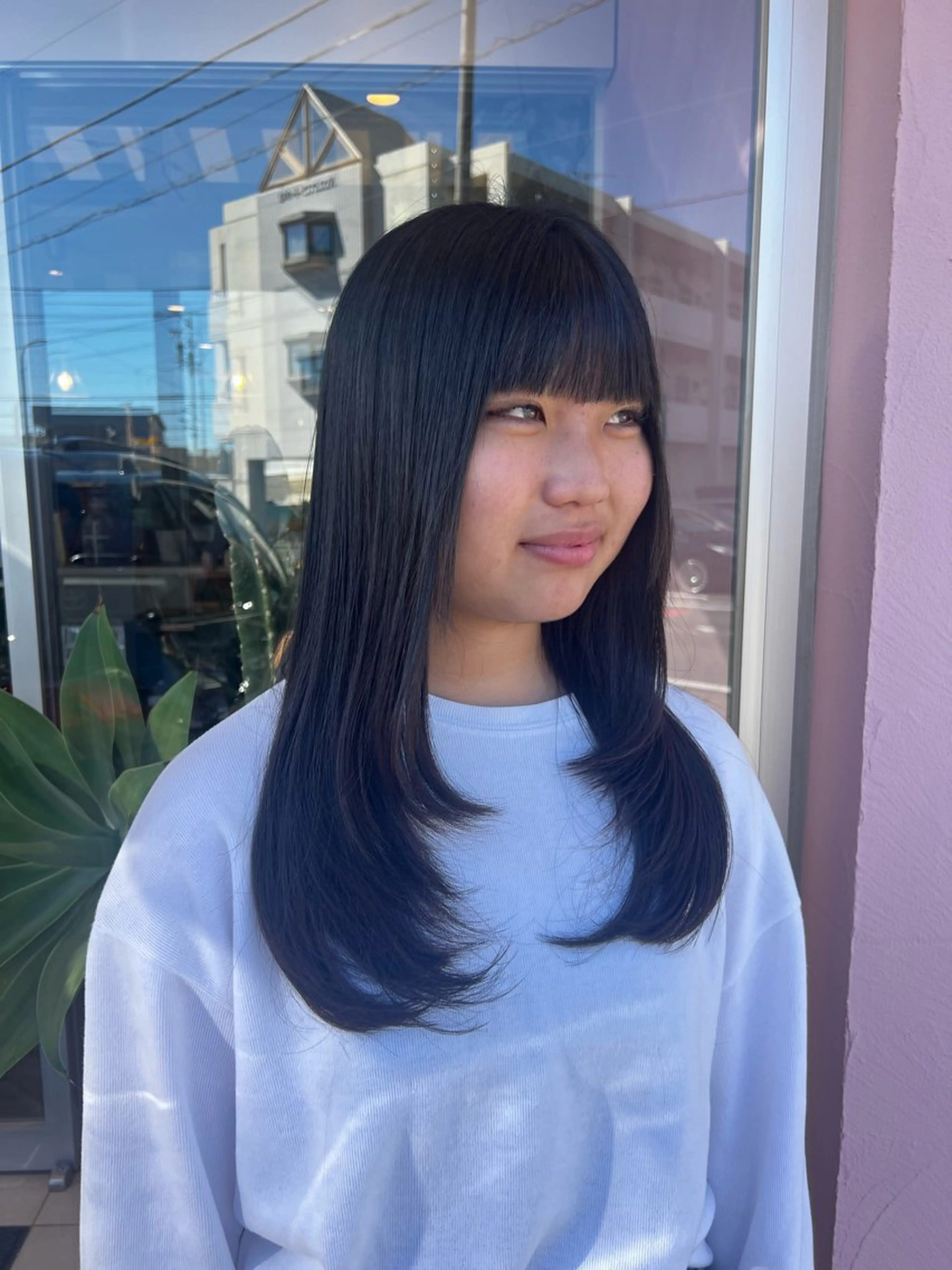 ロング アッシュ 韓国風カラー ボブ 髪質改善 韓国風ヘア 🌿寄り添い型美容師 🌿yuiのヘアスタイル