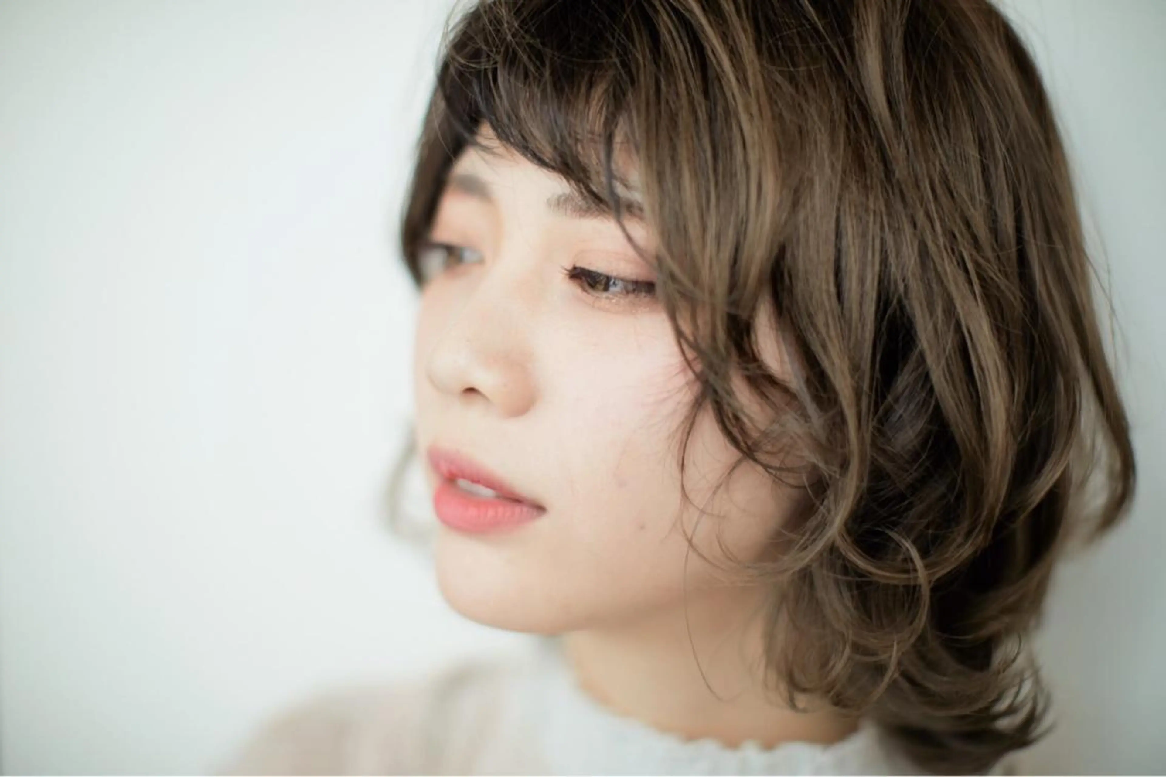 ミディアム 組藤 沙奈のヘアスタイル