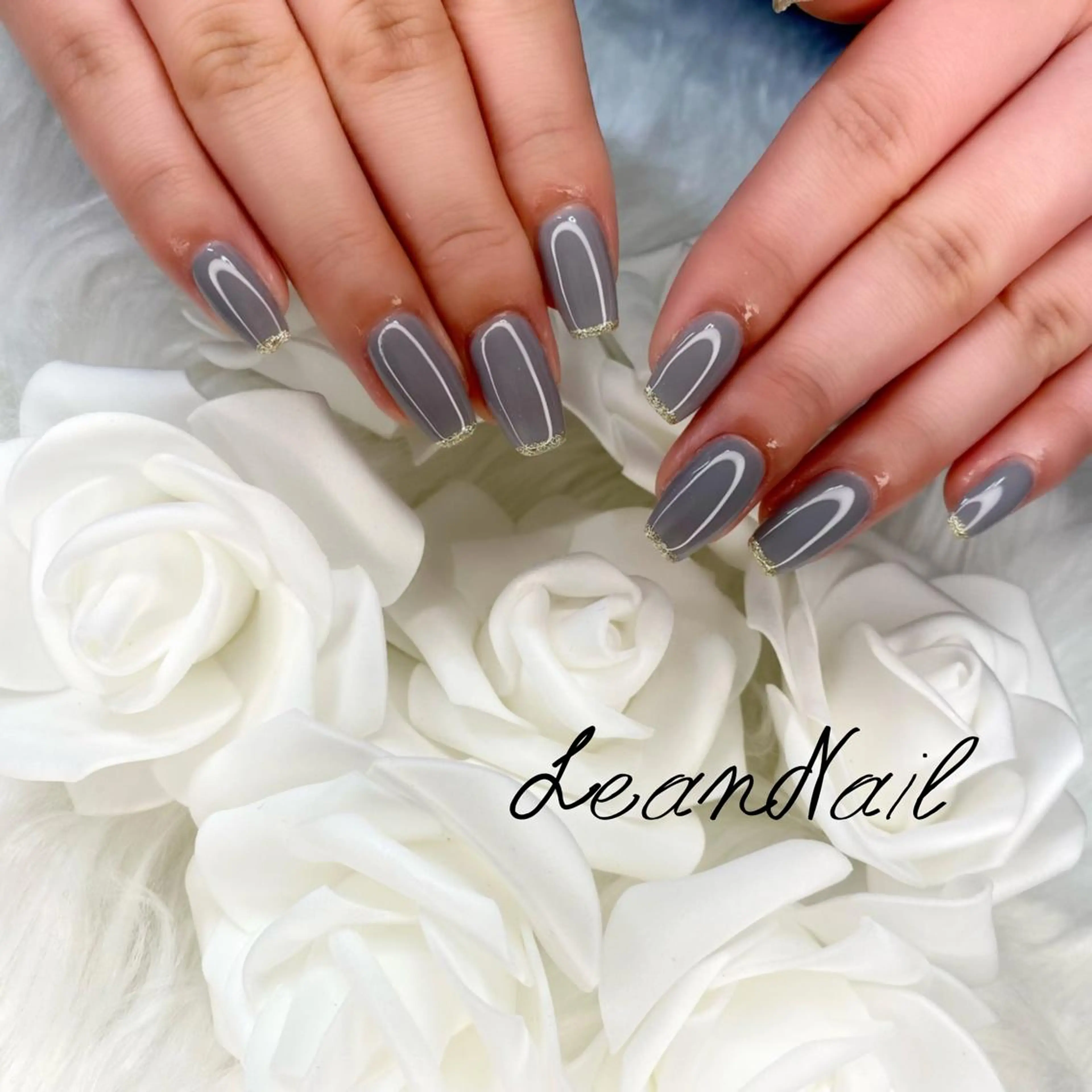 ネイル ハンドネイル Lean Nail所属・Lean Nail ayuのネイルデザイン