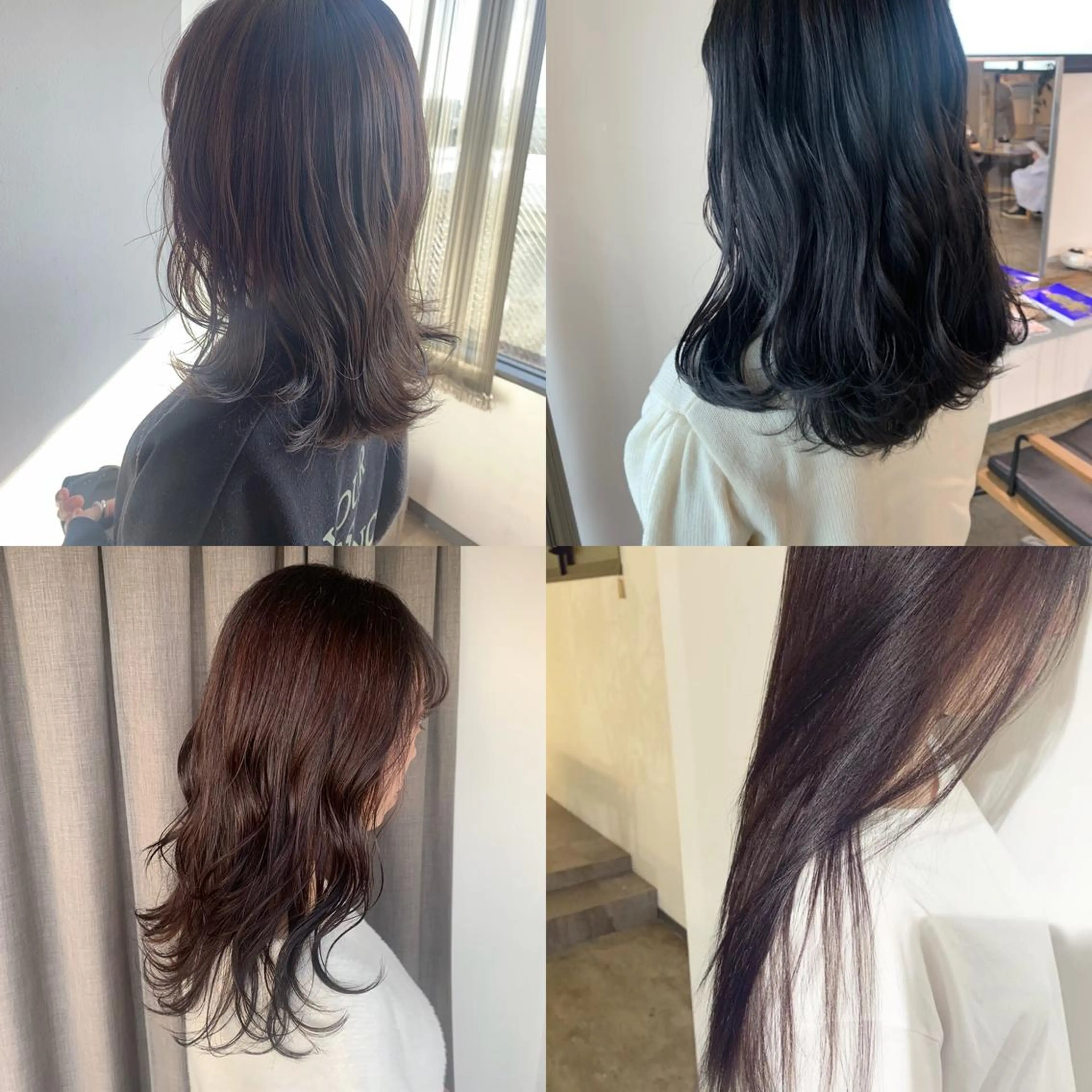 セミロング ヘアカラー トリートメント etore 矢場町 南沙希のヘアスタイル