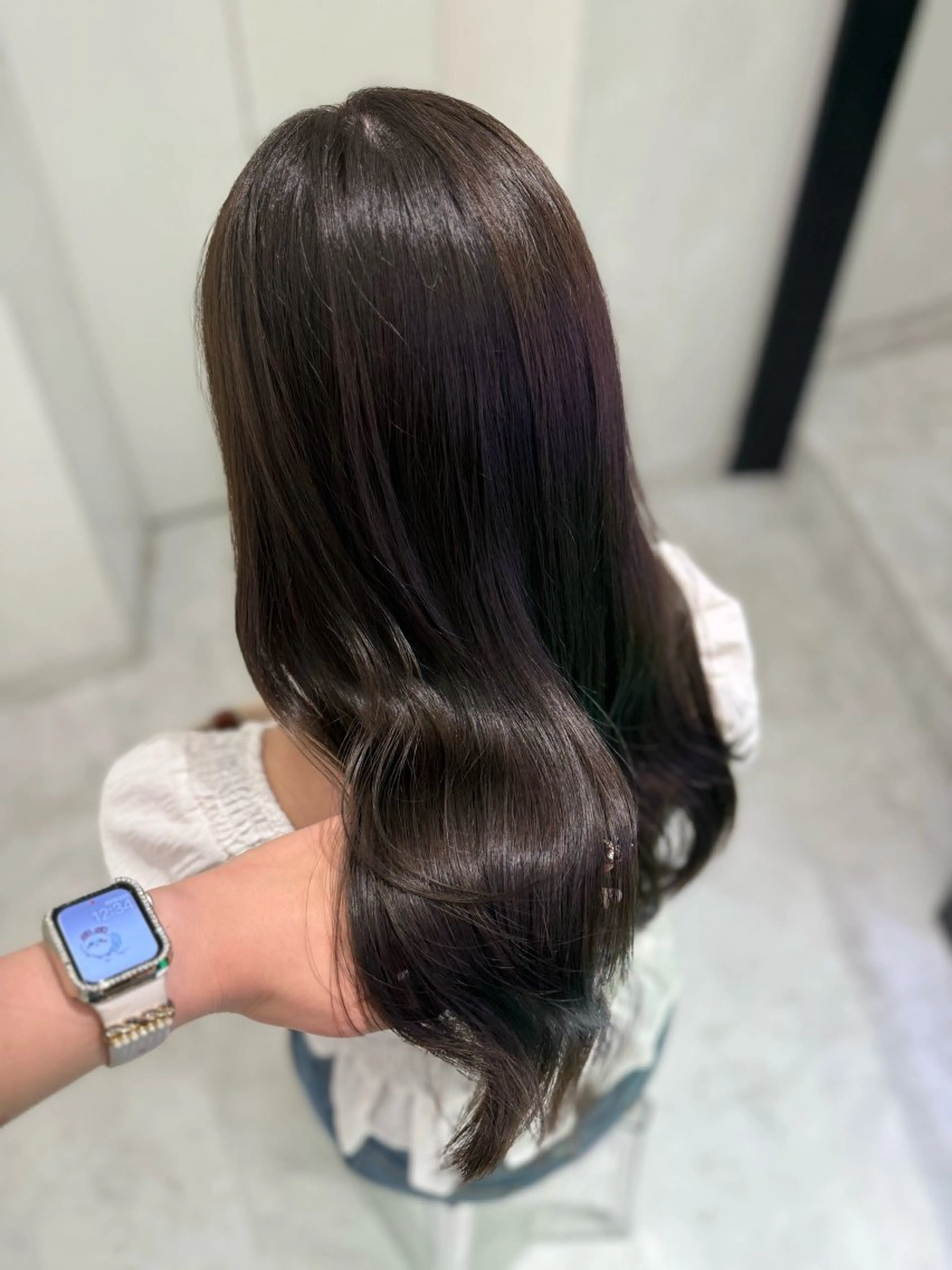 ロング カラー ヘアアレンジ ヘアカラー 🩰girlyモテ ヘア🩰🍨AYAのヘアスタイル