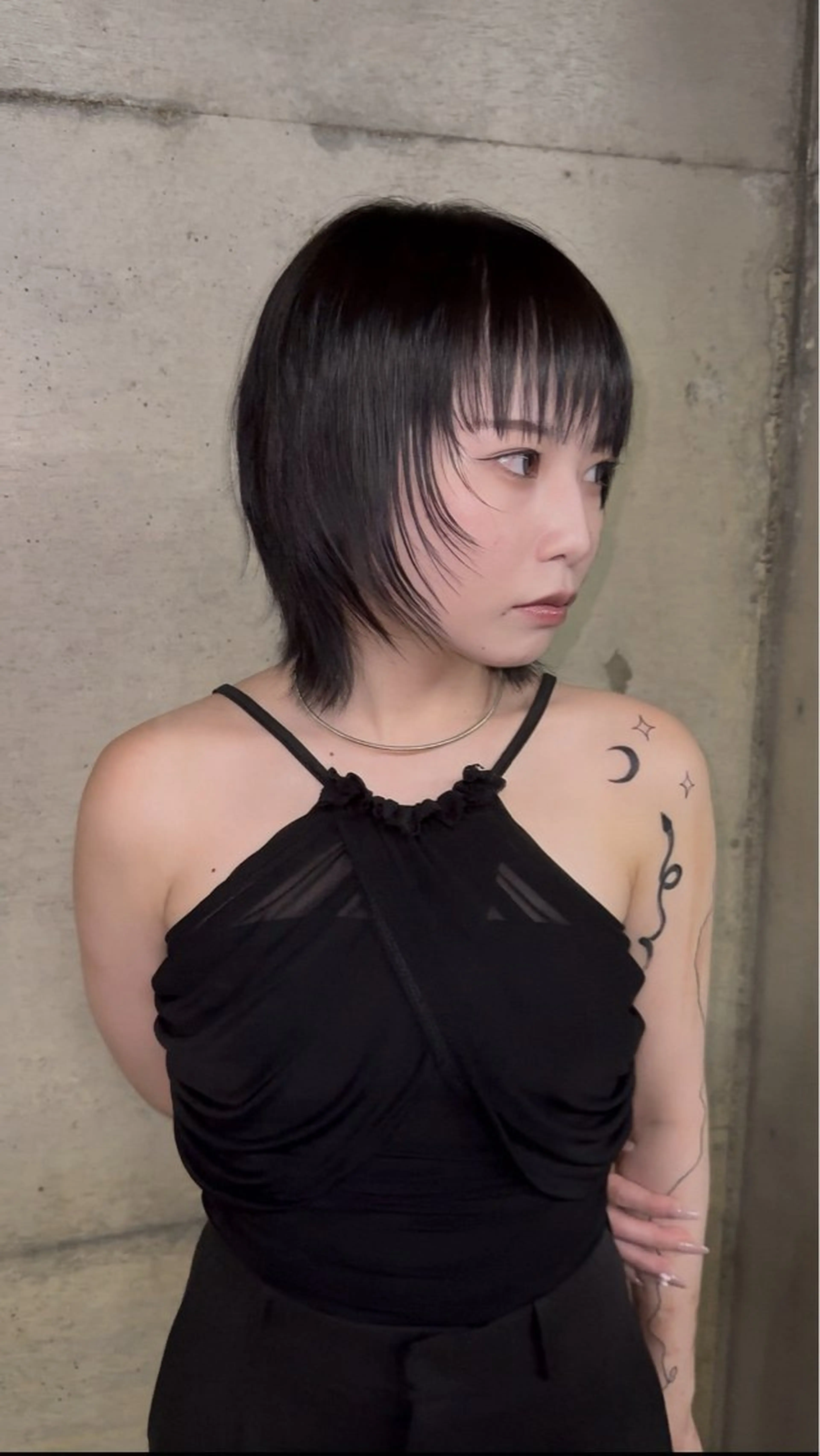 ショート romp恵比寿所属・艶感･透明感カラー 【瑠己】のヘアスタイル