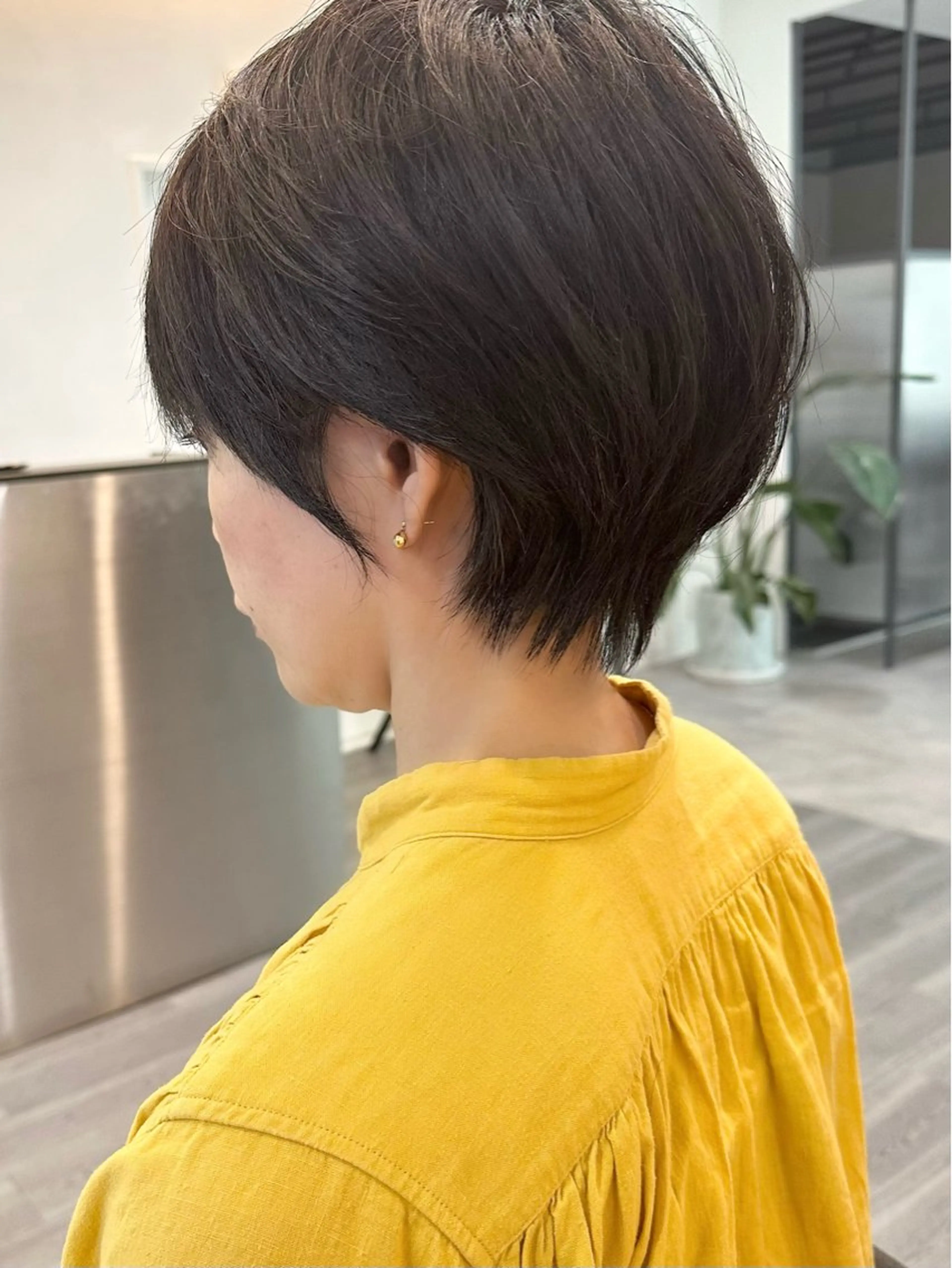 ショート 福本 可奈子のヘアスタイル