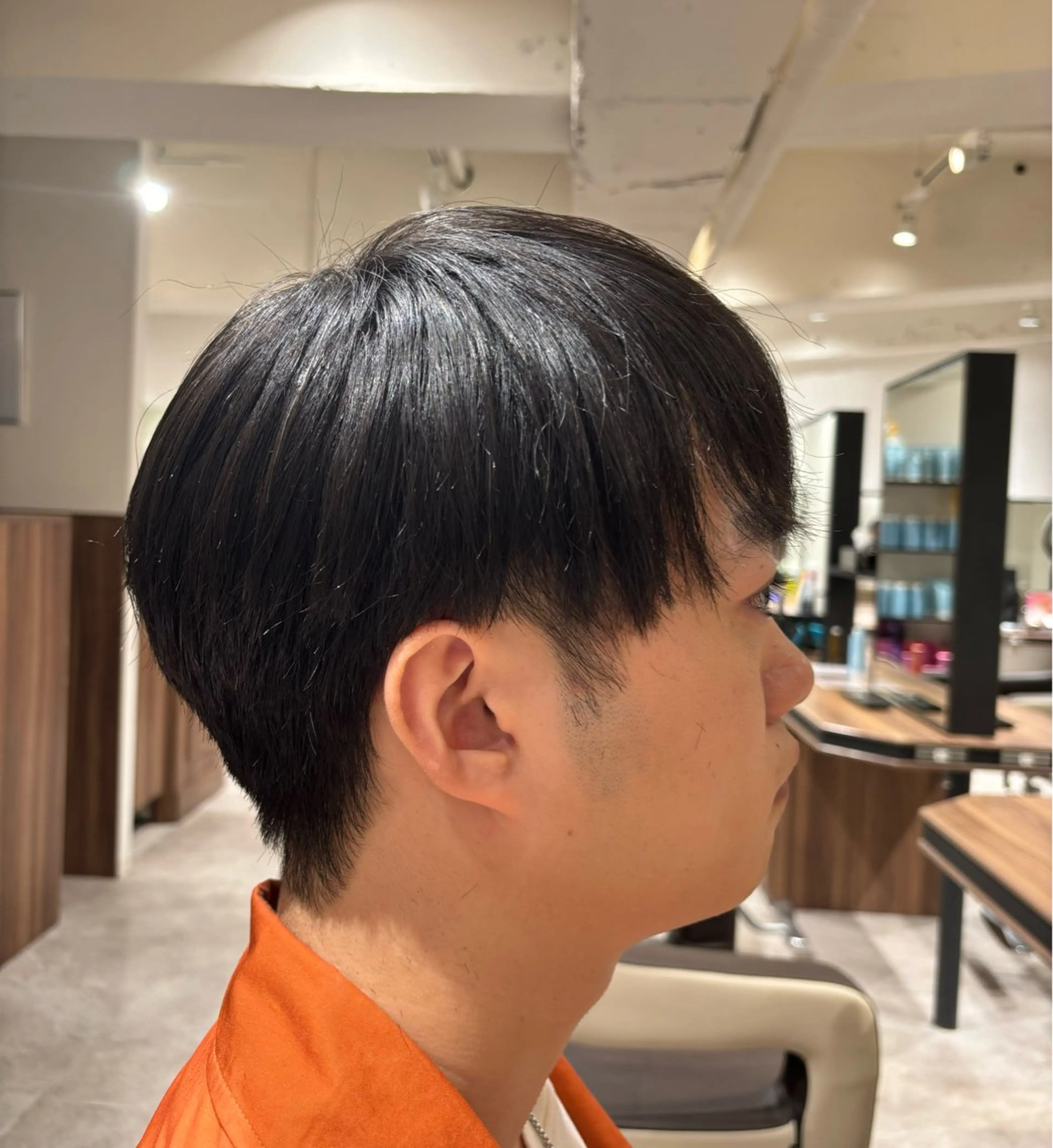 ショート メンズ マッシュ 山田 悠朱里のヘアスタイル