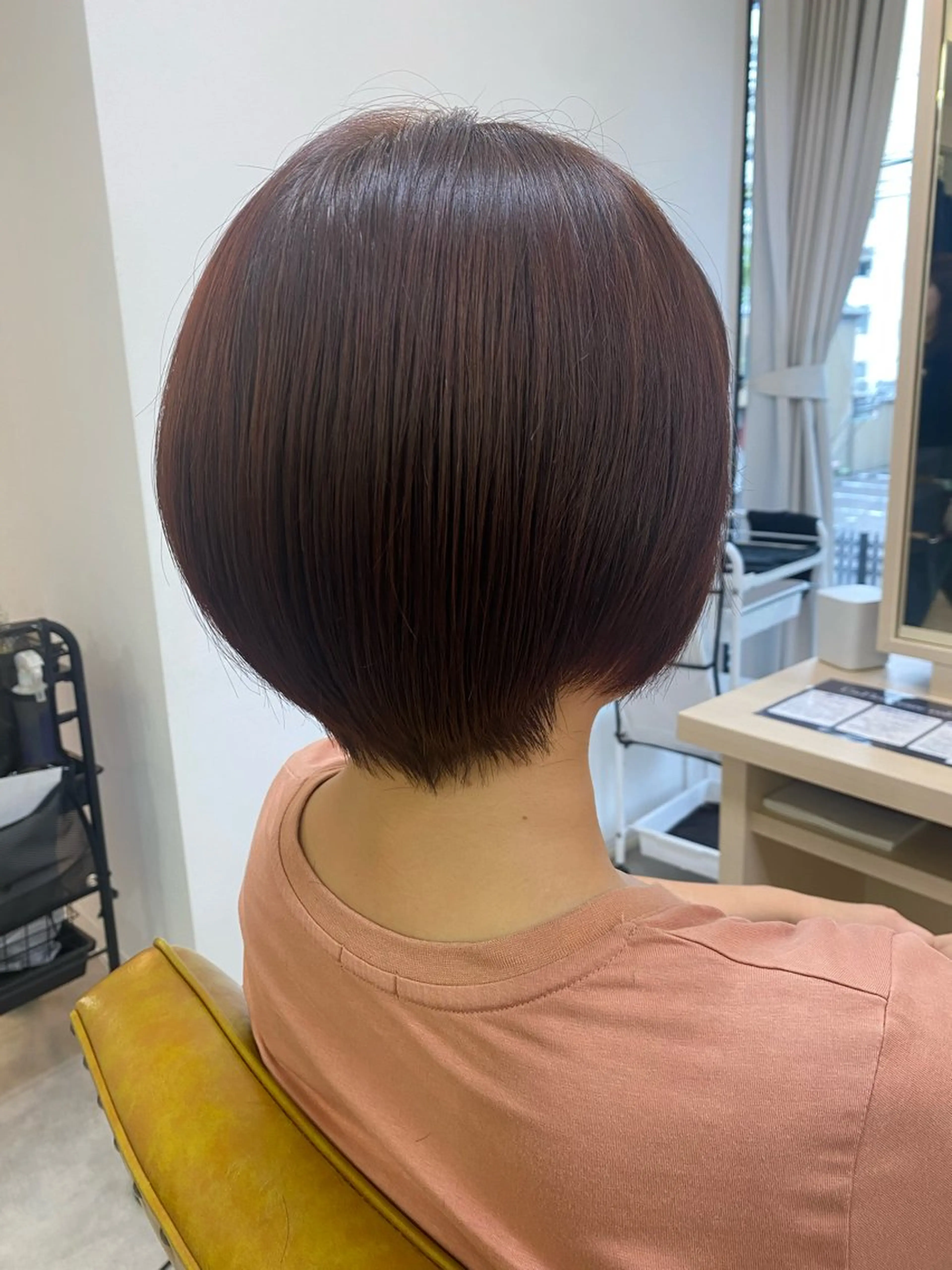 ショート 顔まわりカット/金山 /大園芽依のヘアスタイル