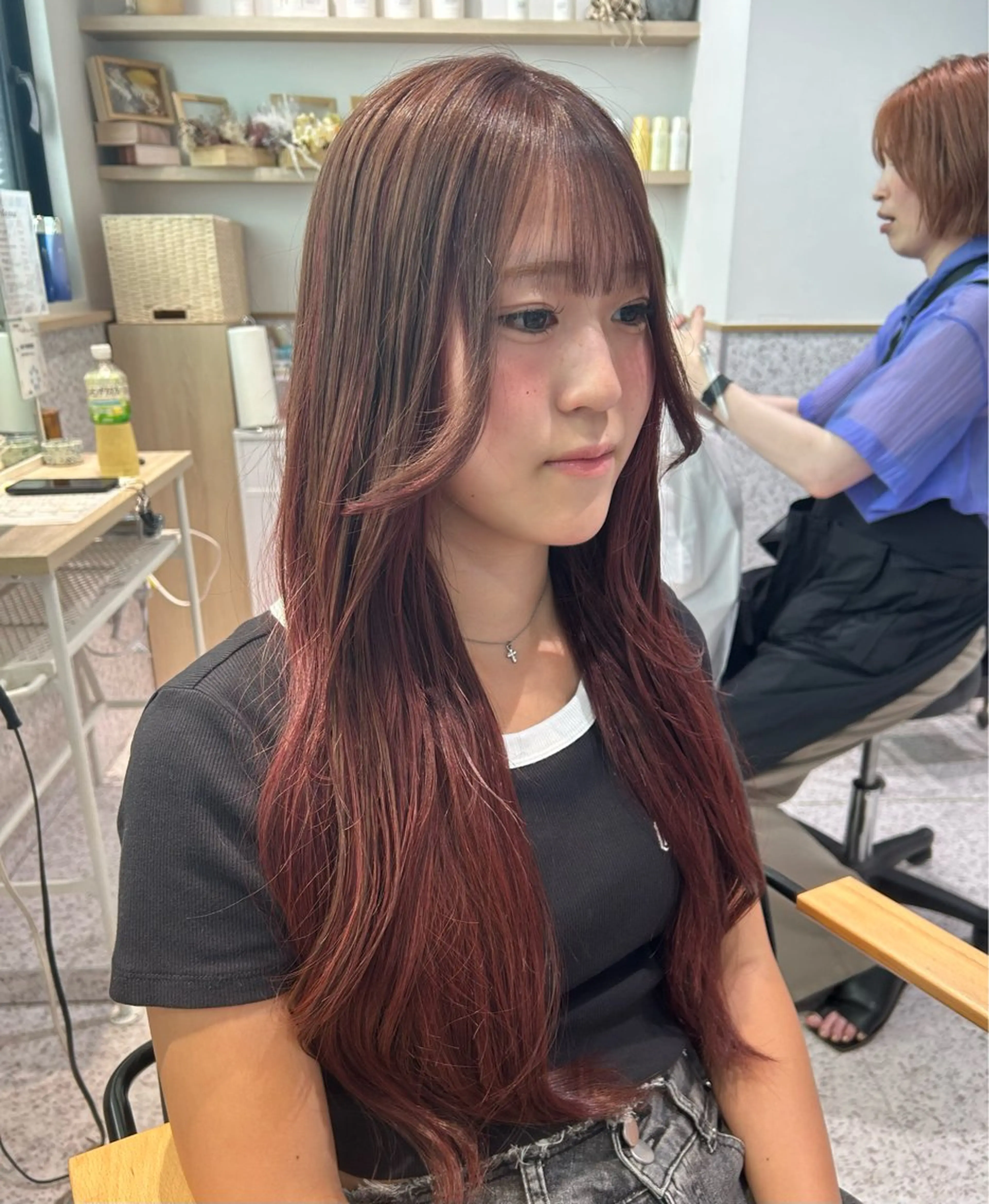 カラー ♡ハイトーン★ ネイル/しの♡のヘアスタイル