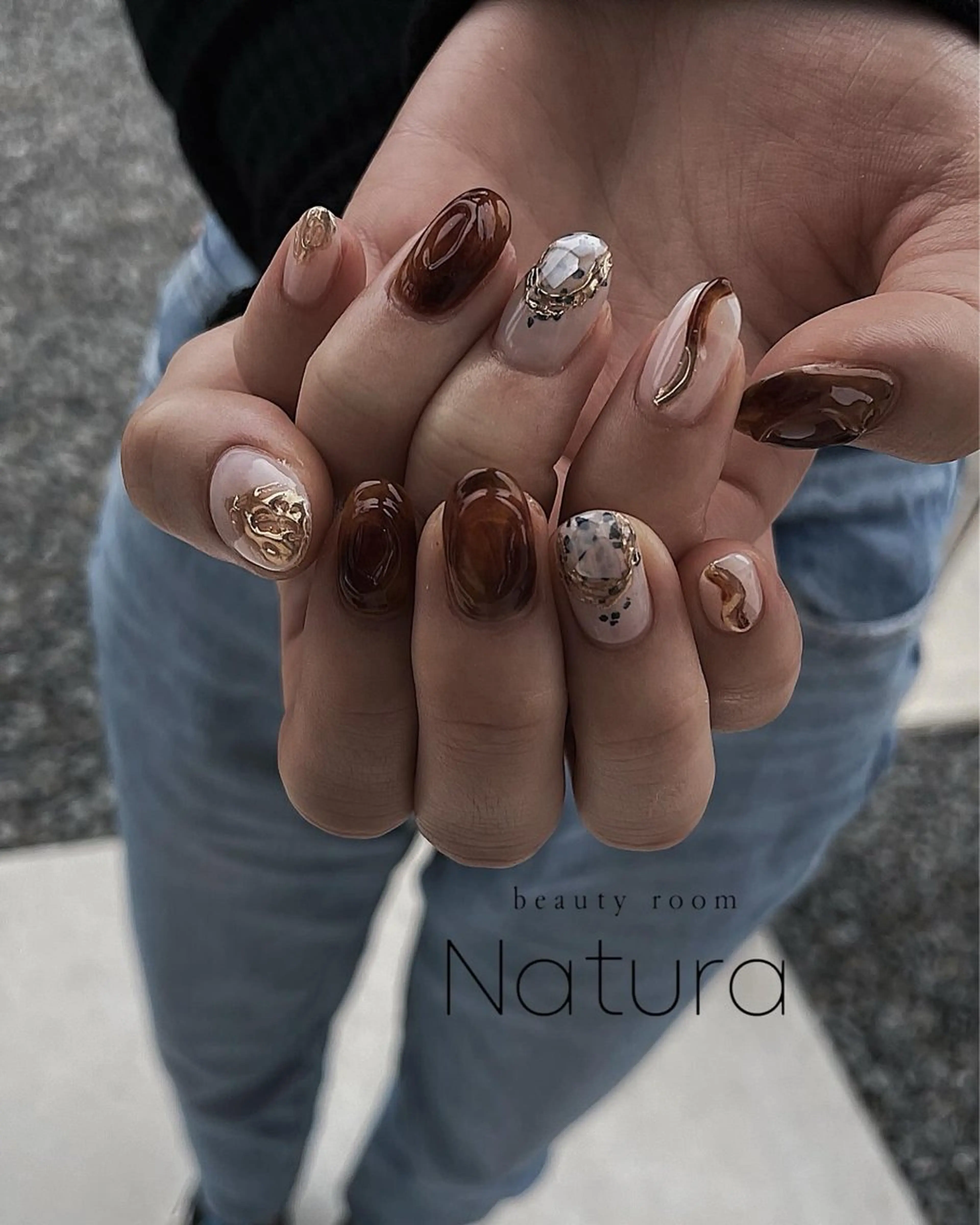 ネイル ハンドネイル beautyroom Naturaのネイルデザイン