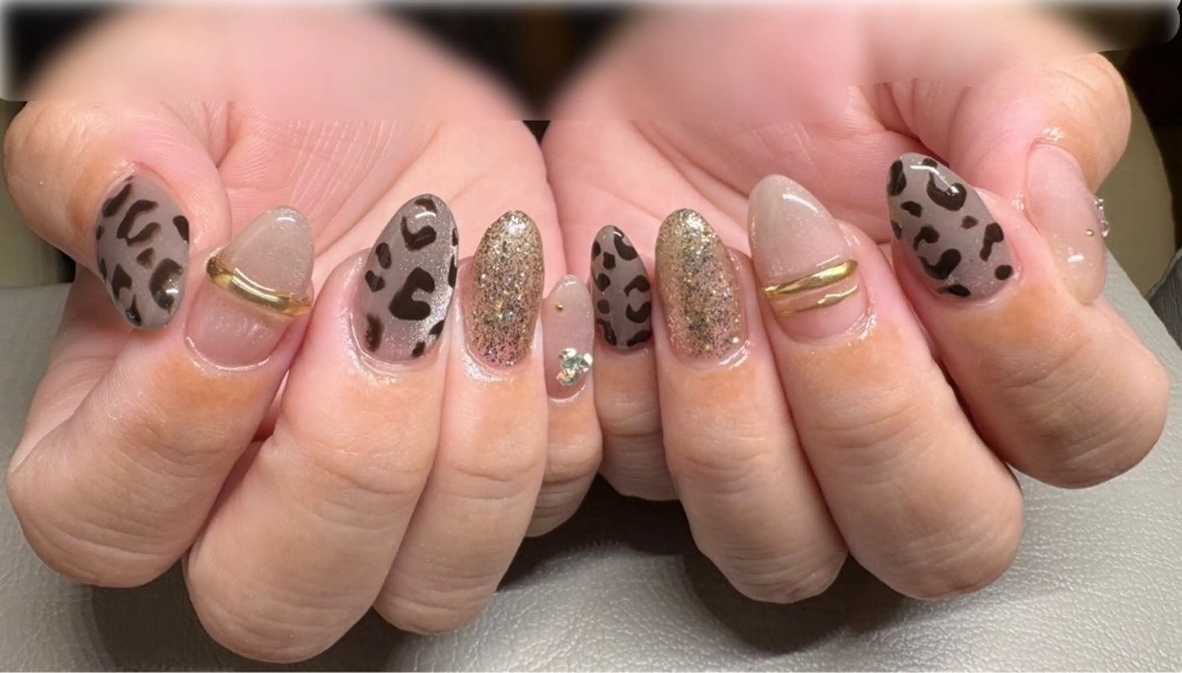 ネイル 持ち込み ハンドネイル Chaleur fleurのネイルデザイン