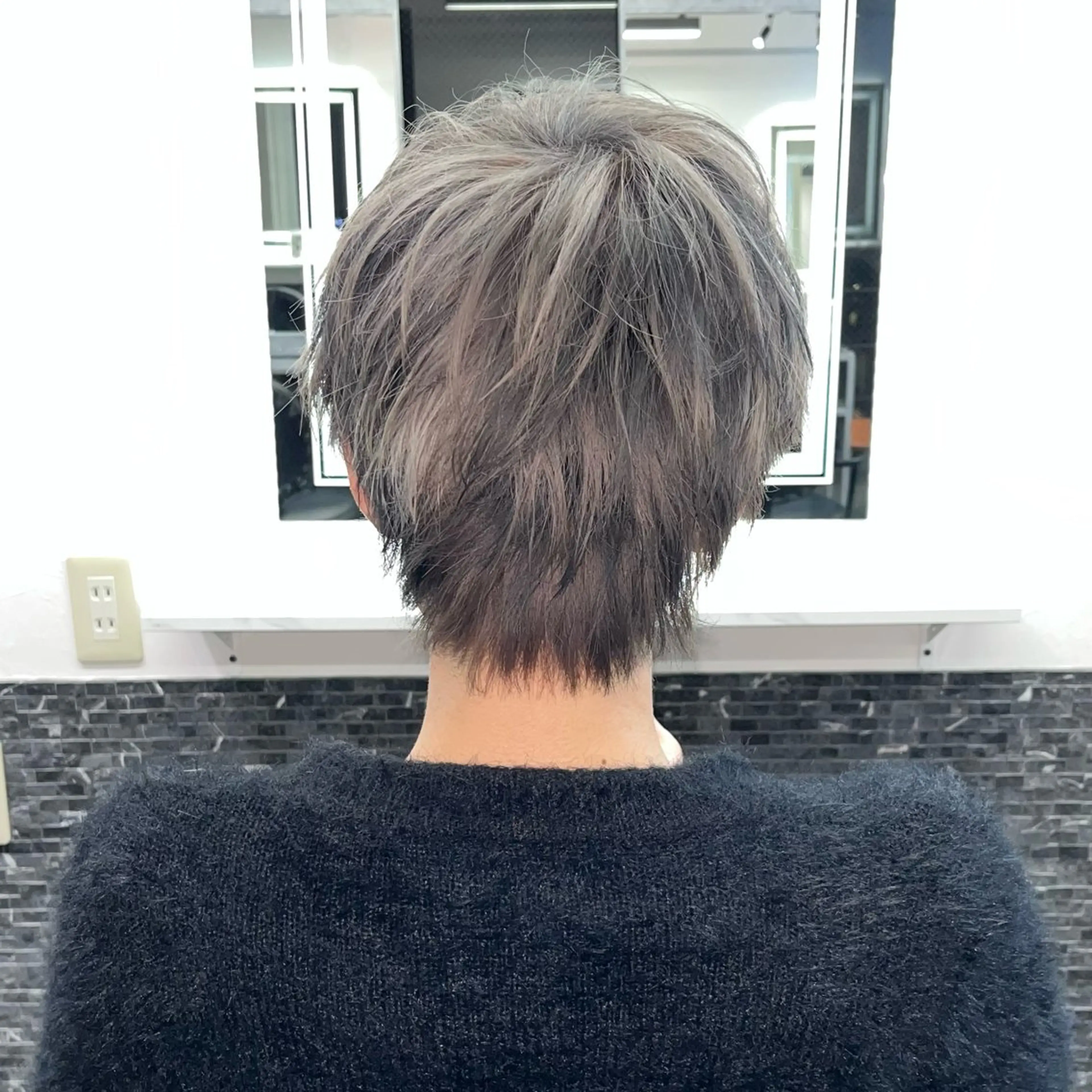 カラー メンズ カット ヘアカラー 透明感✨ SAKIのヘアスタイル