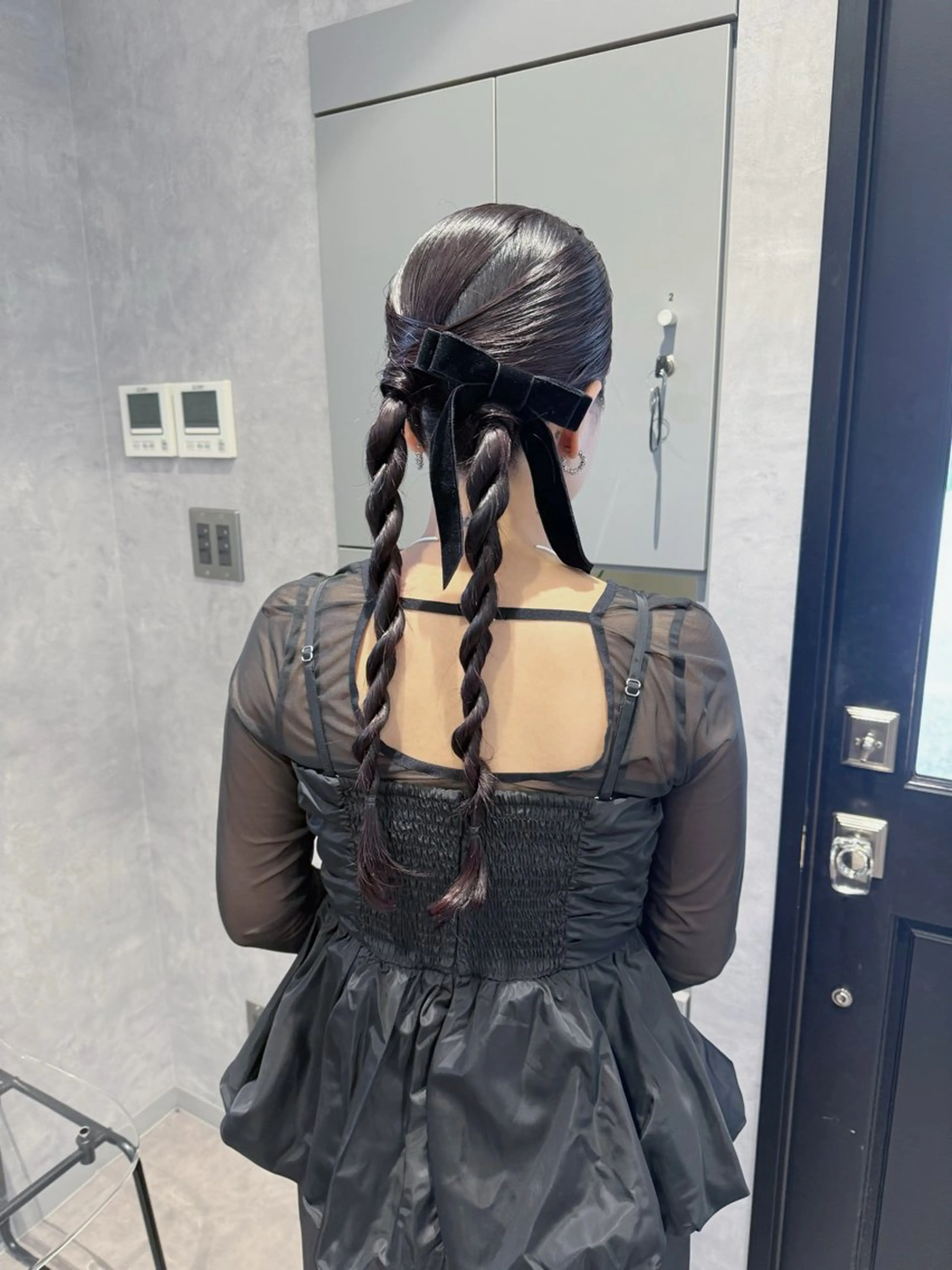 ロング 野林 夏帆のヘアスタイル