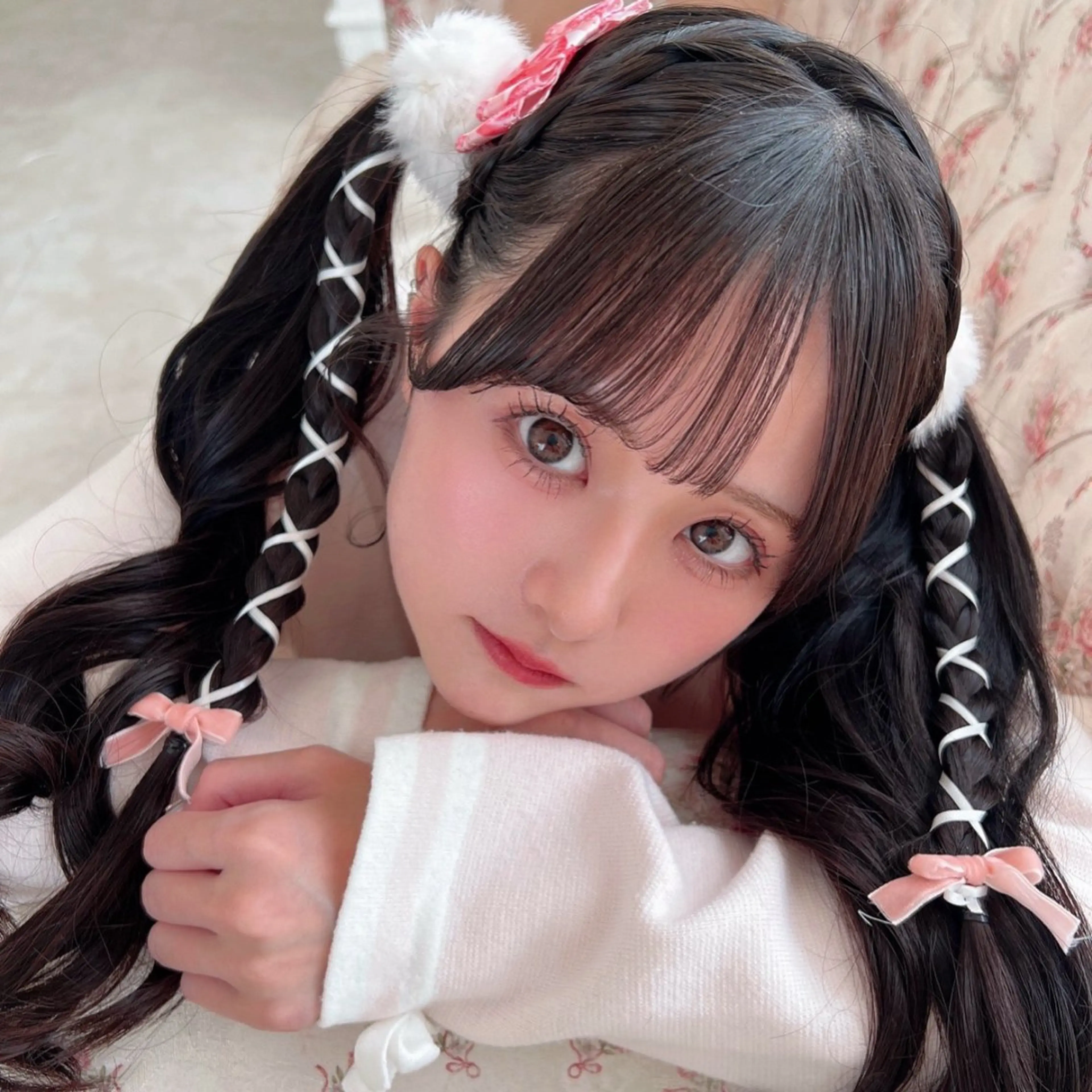 1番可愛くなれるヘアアレンジ🎀の写真