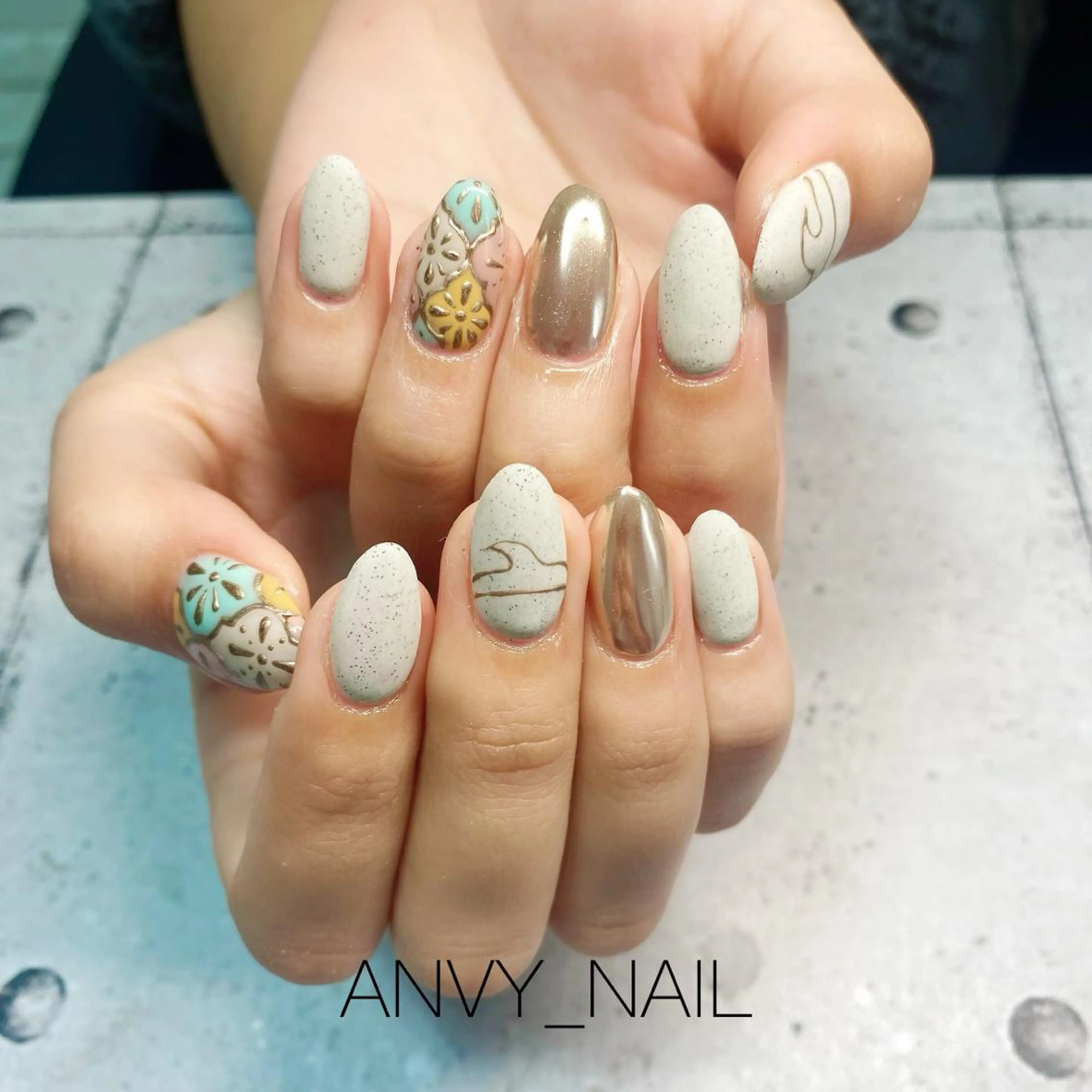 ネイル ハンドネイル NAIL SALON あんび所属・nail salon あんびのネイルデザイン