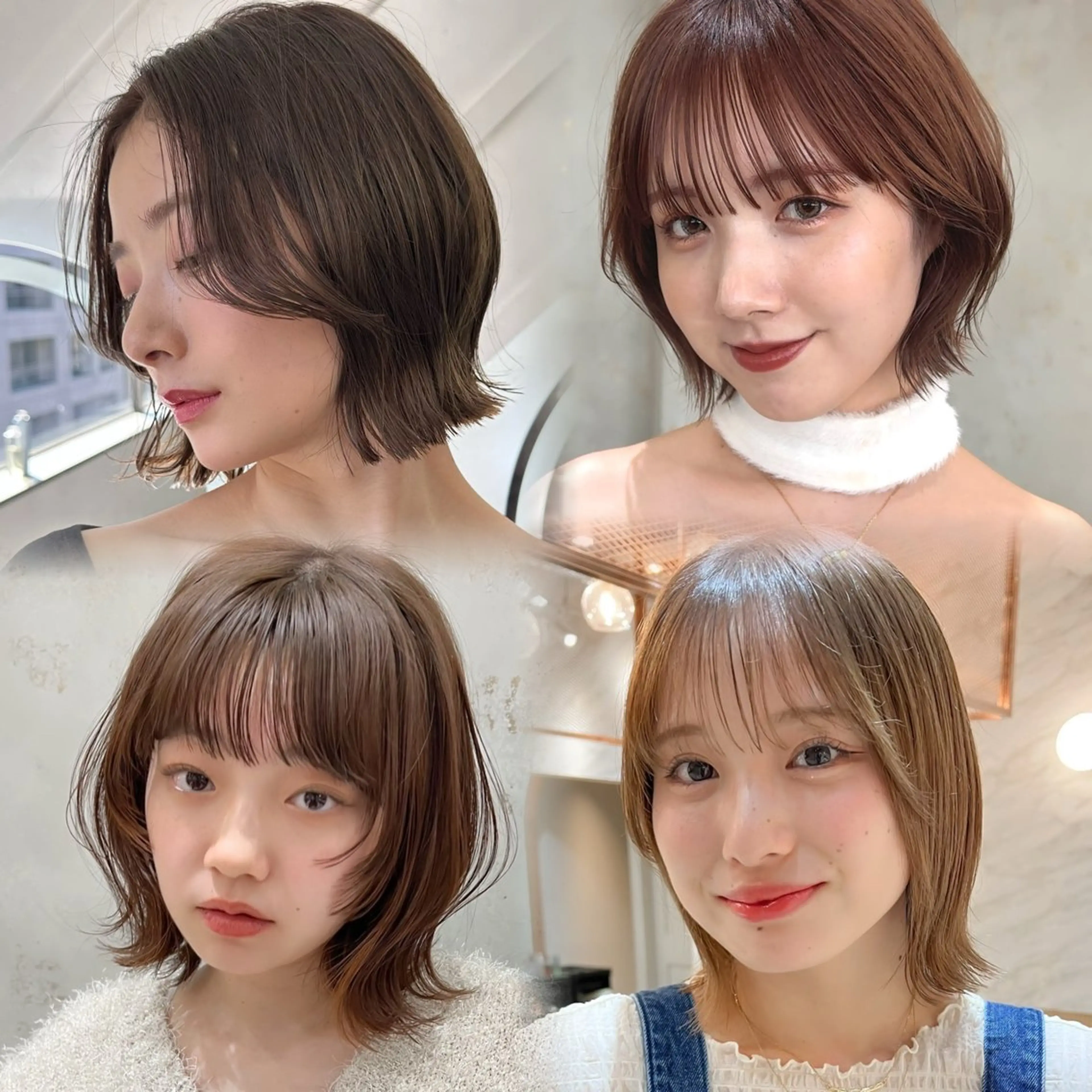 ショート 優希/似合わせ/艶 カラー/カット/渋谷のヘアスタイル