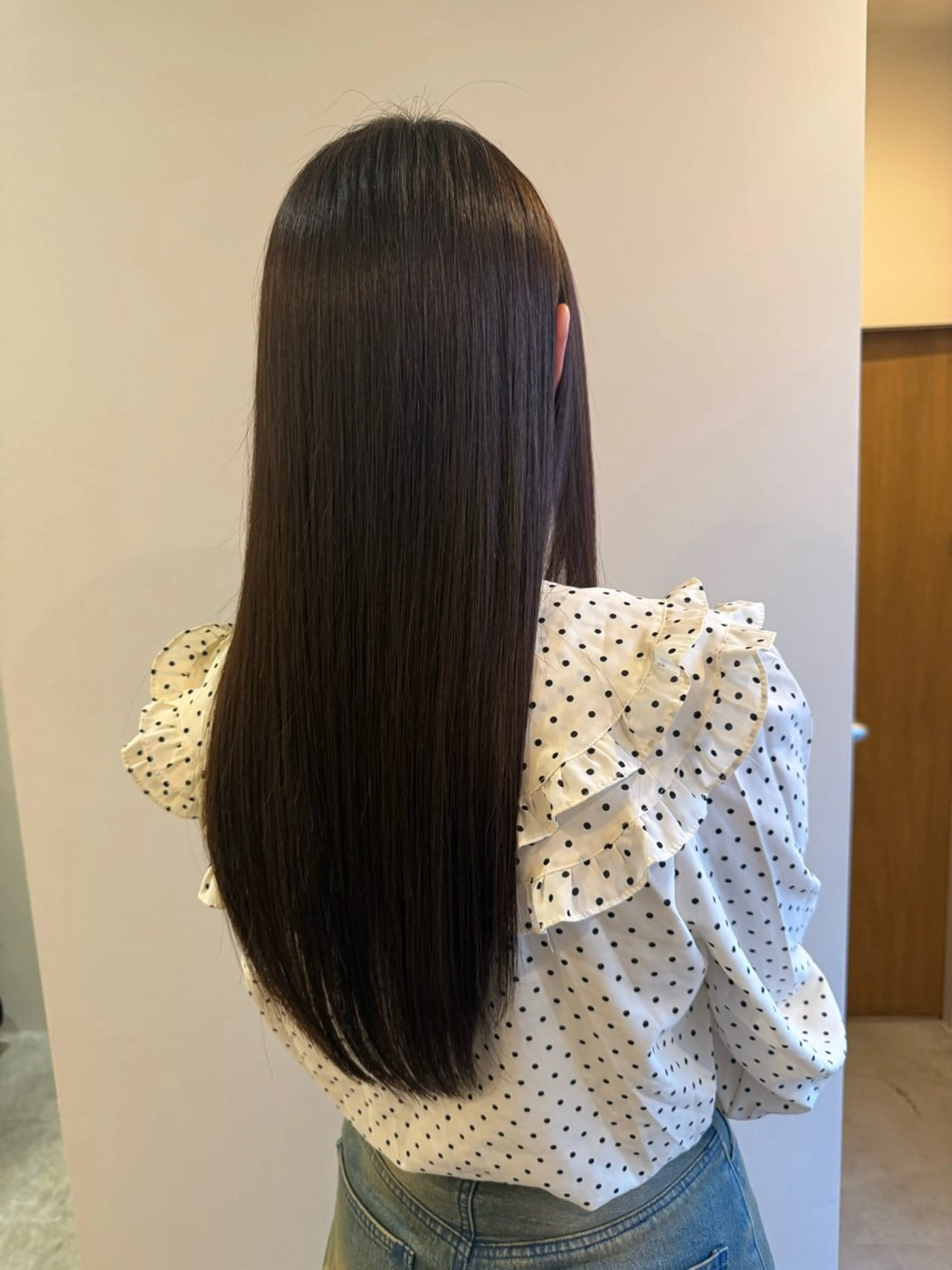 ロング カラー e's 鎌倉 ☘️ rion🪽のヘアスタイル