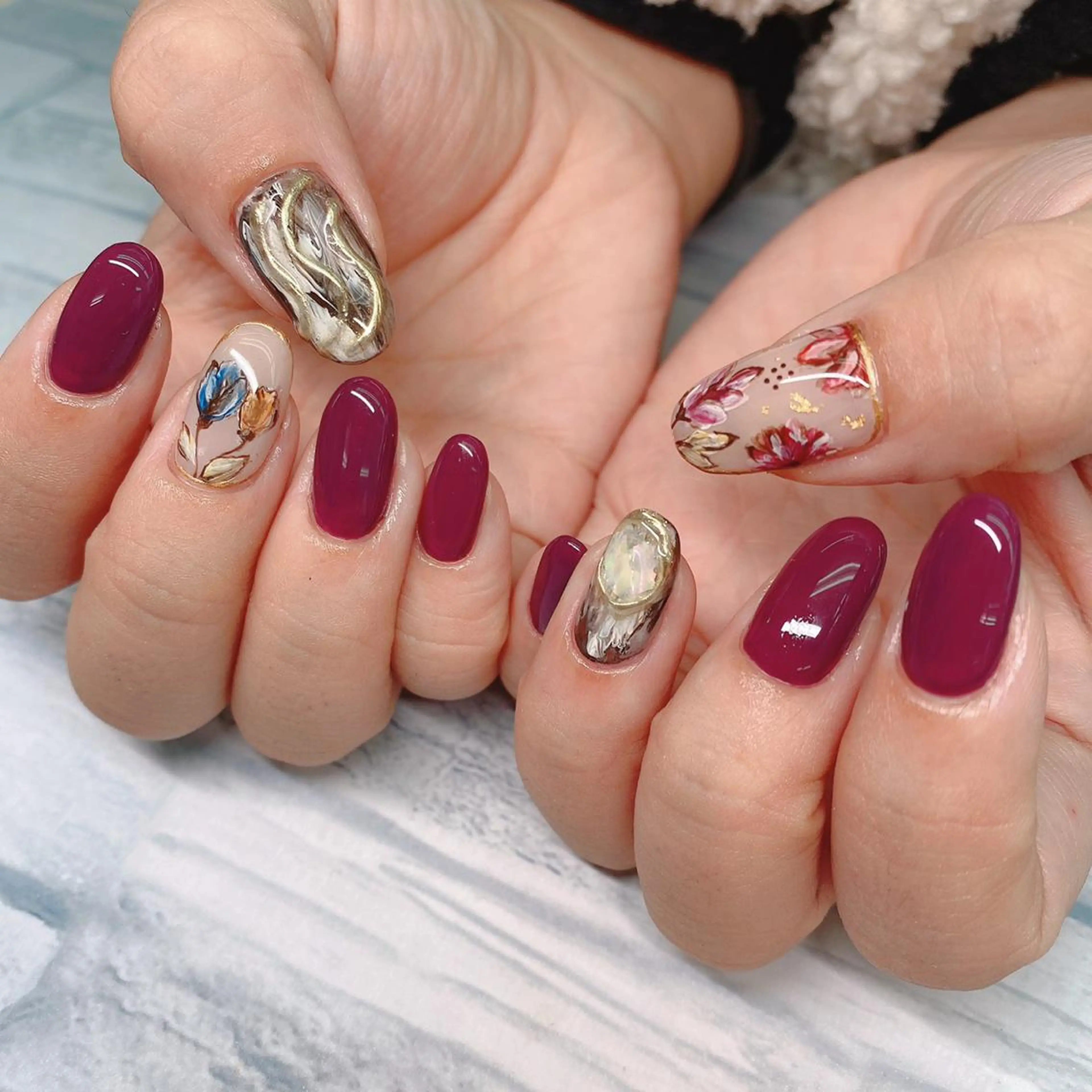 ネイル 美容室 ソンリエのヘアスタイル