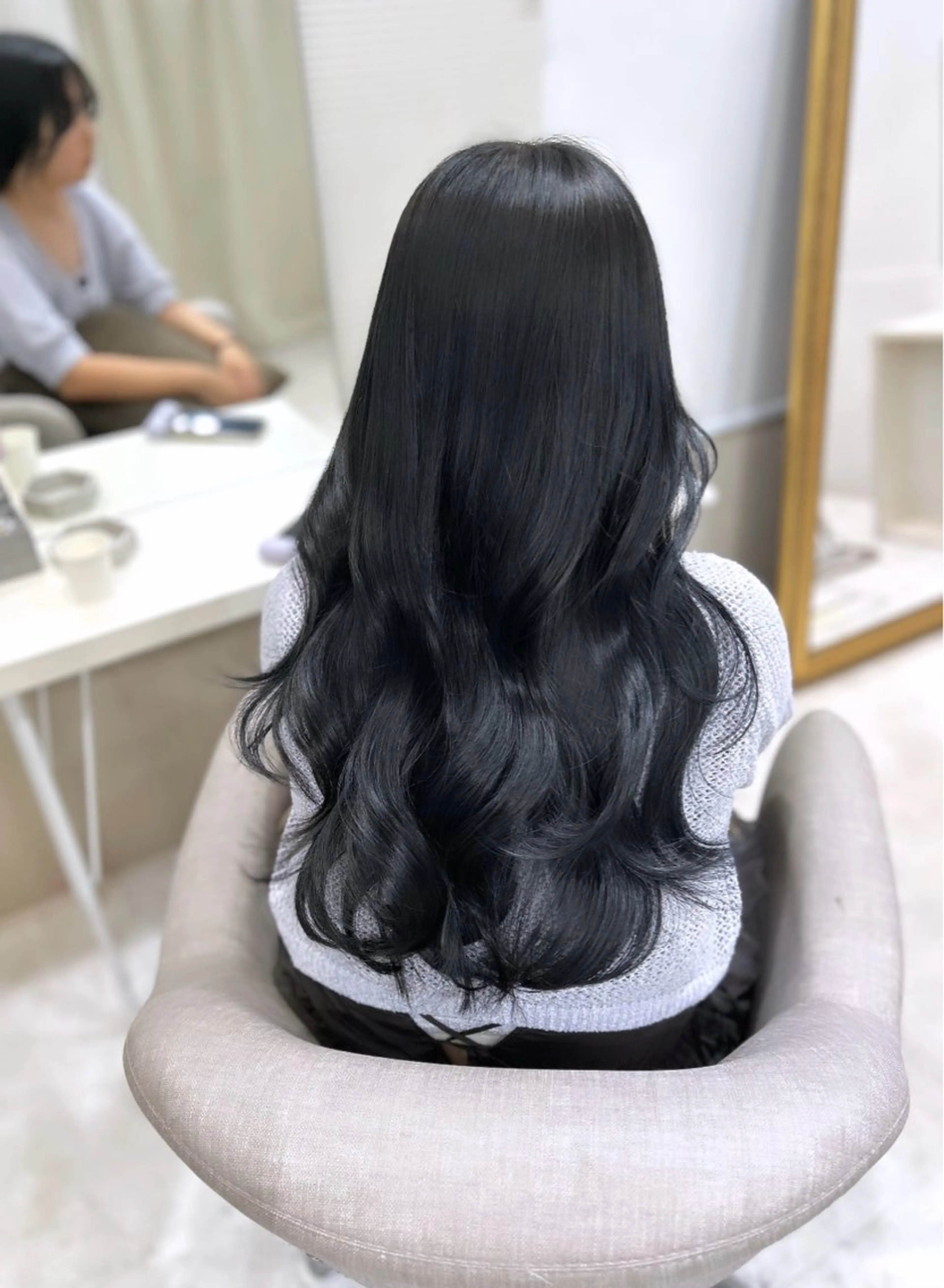 ロング カット ヘアカラー トリートメント 髪質改善× ブリーチなしyutoのヘアスタイル