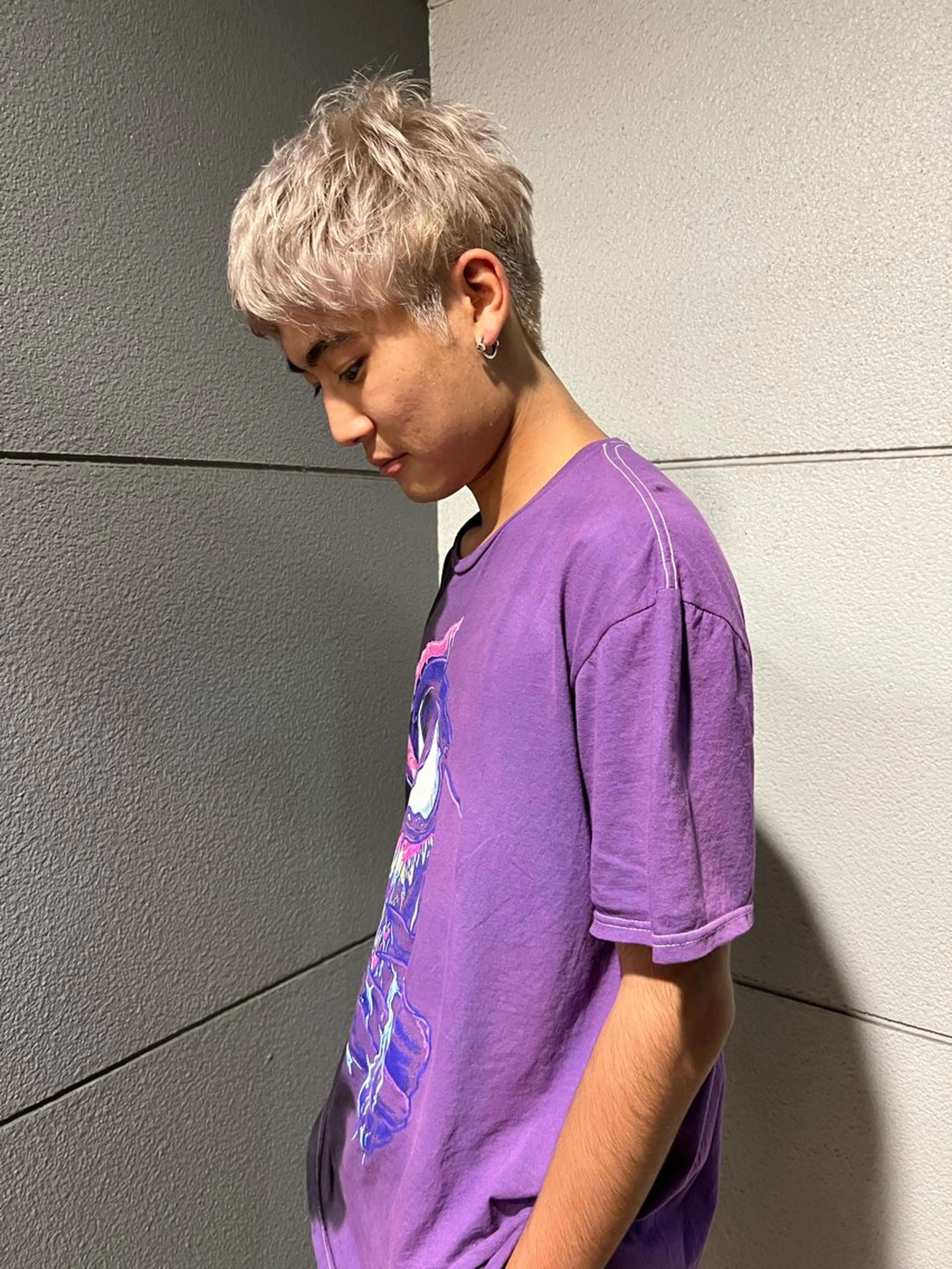 ショート カラー ヘアカラー にこ /iciのヘアスタイル