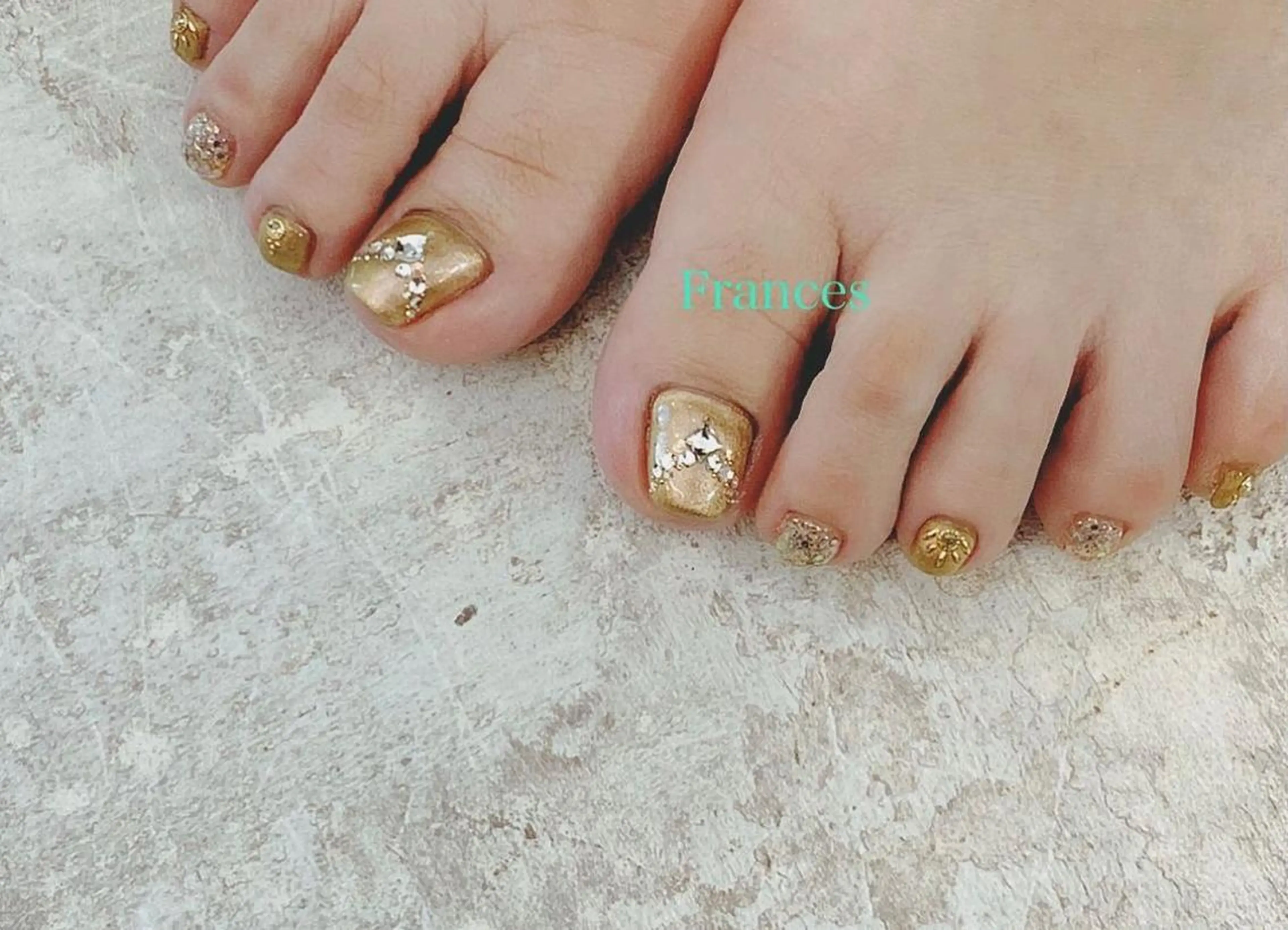 ネイル フットネイル Frances 今村のネイルデザイン