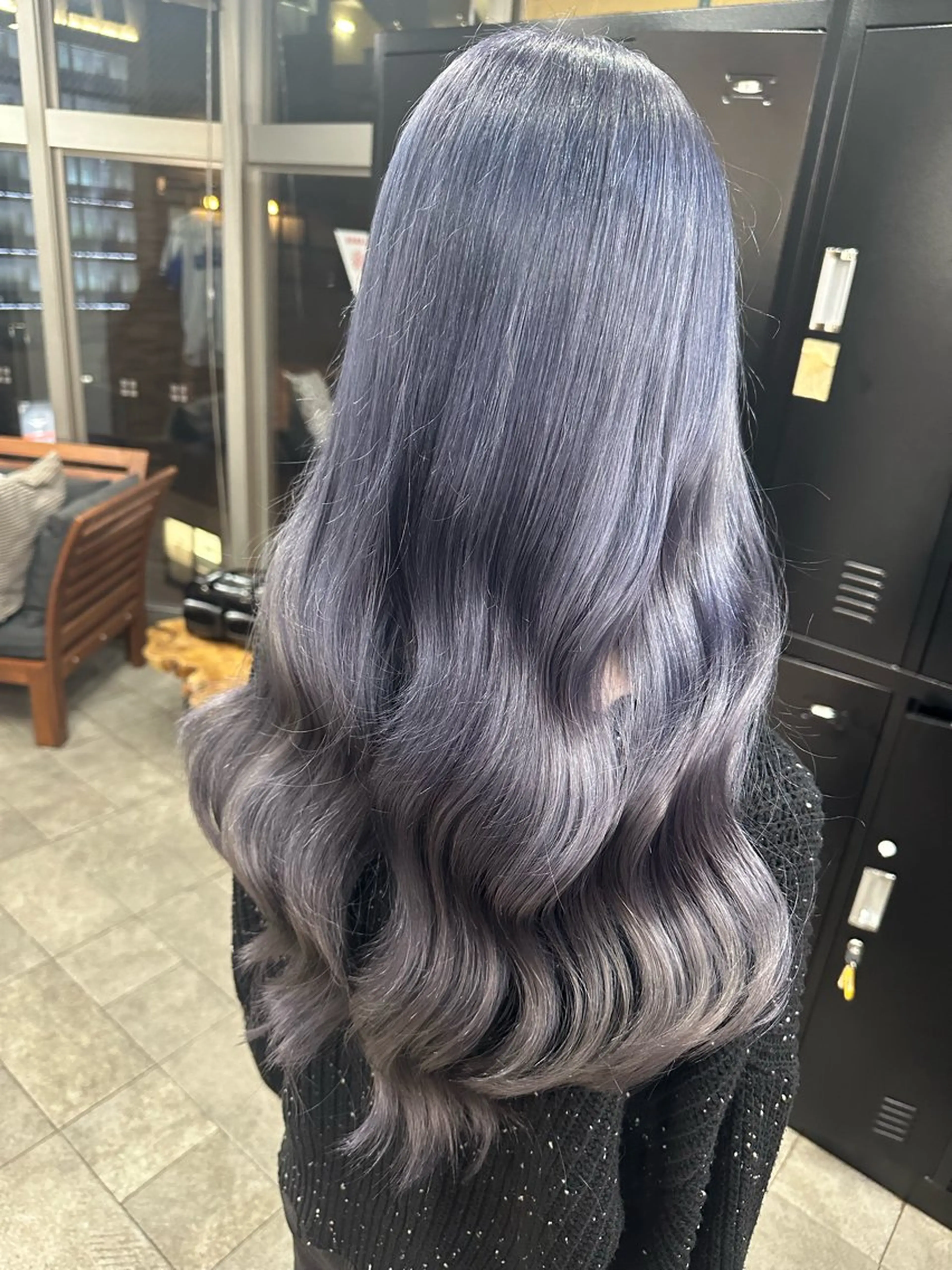 ロング ヘアカラー 横浜lapis amaneのヘアスタイル