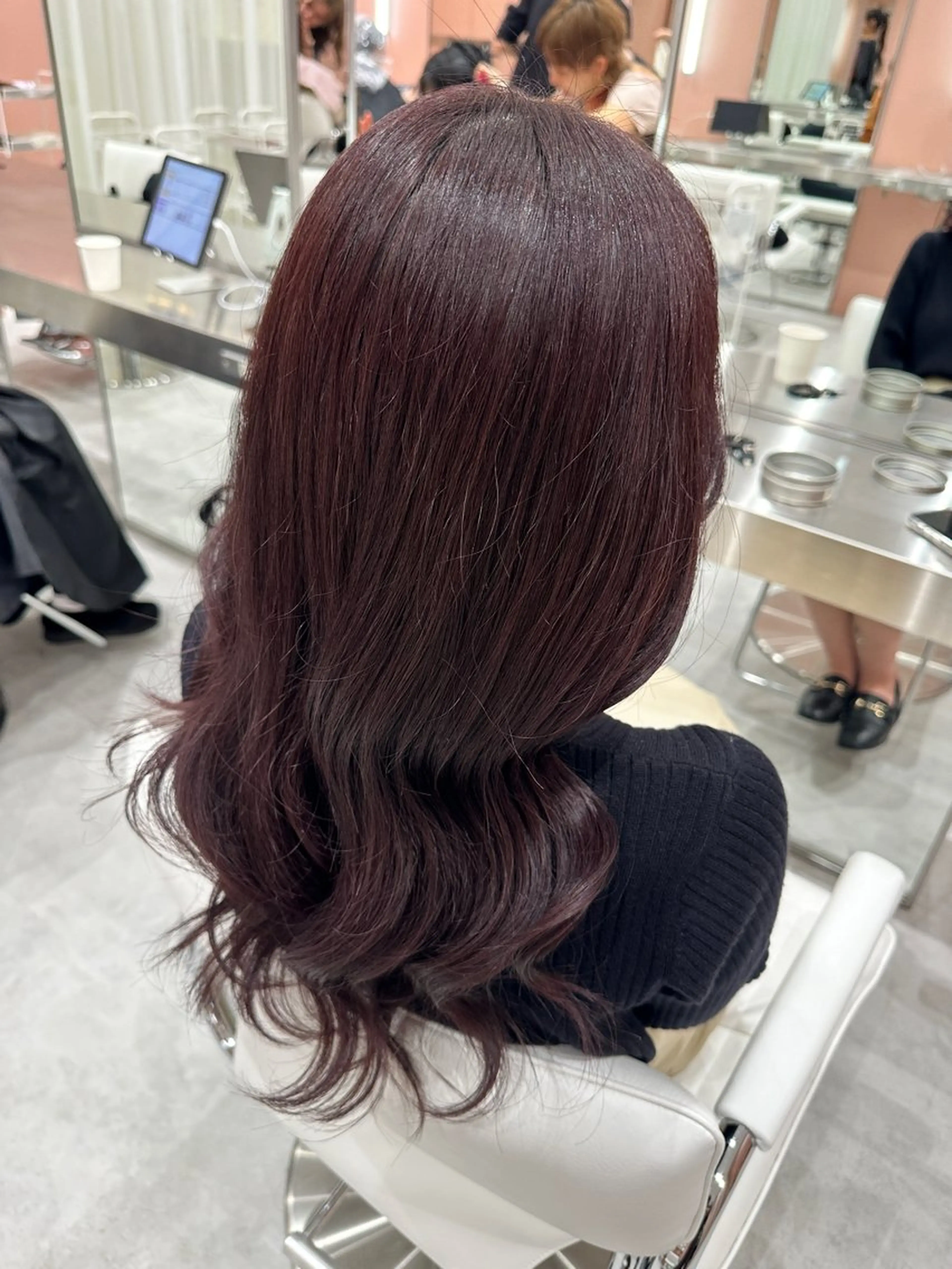 カラー ブリーチ ブリーチなしカラー ヘアカラー こうた/髪質改善 ストレート/ヘアケアのヘアスタイル