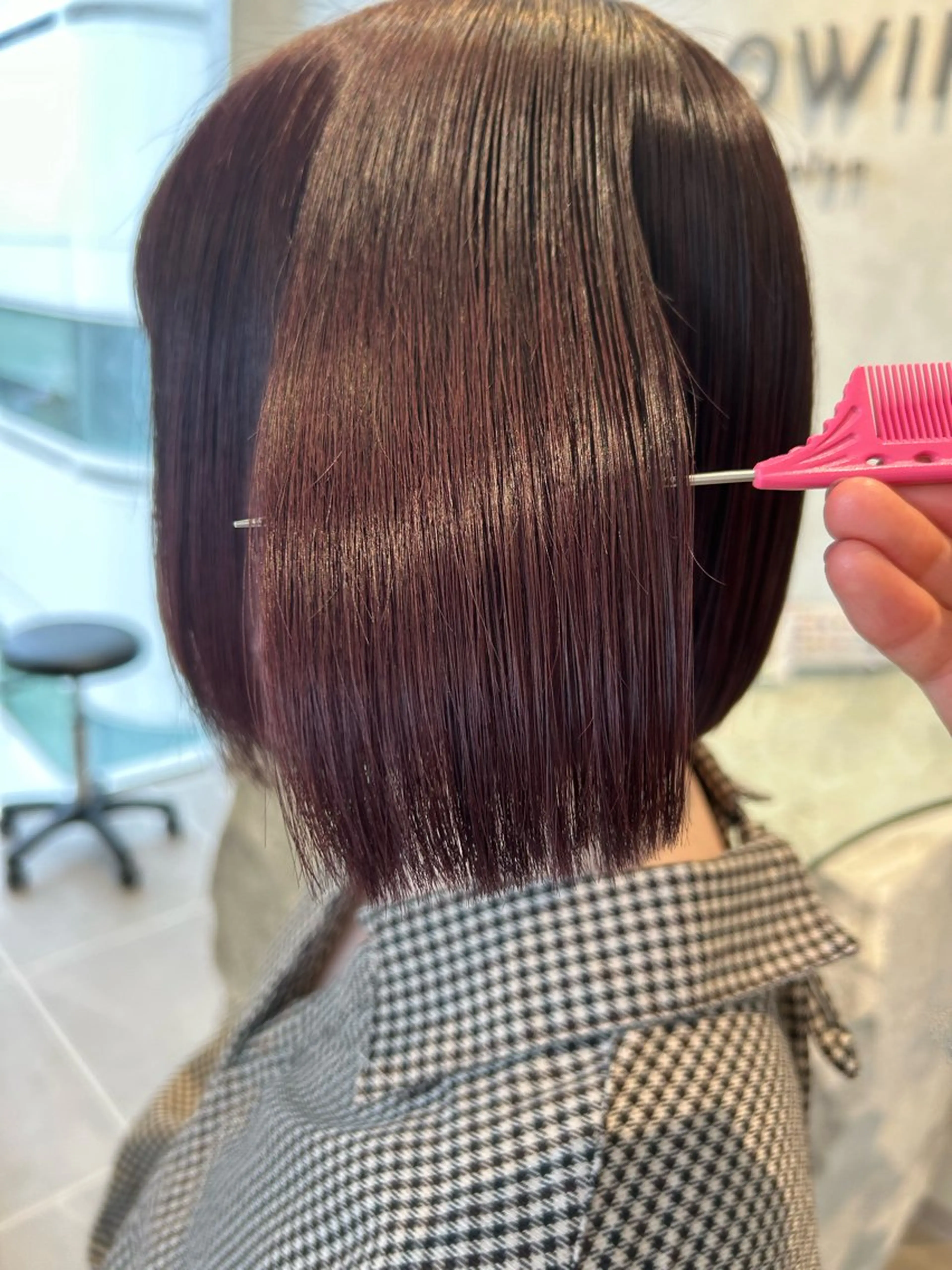 ショート カラー ピンクカラー ᴋᴀɴᴀ 🎀のマツエク・マツパデザイン