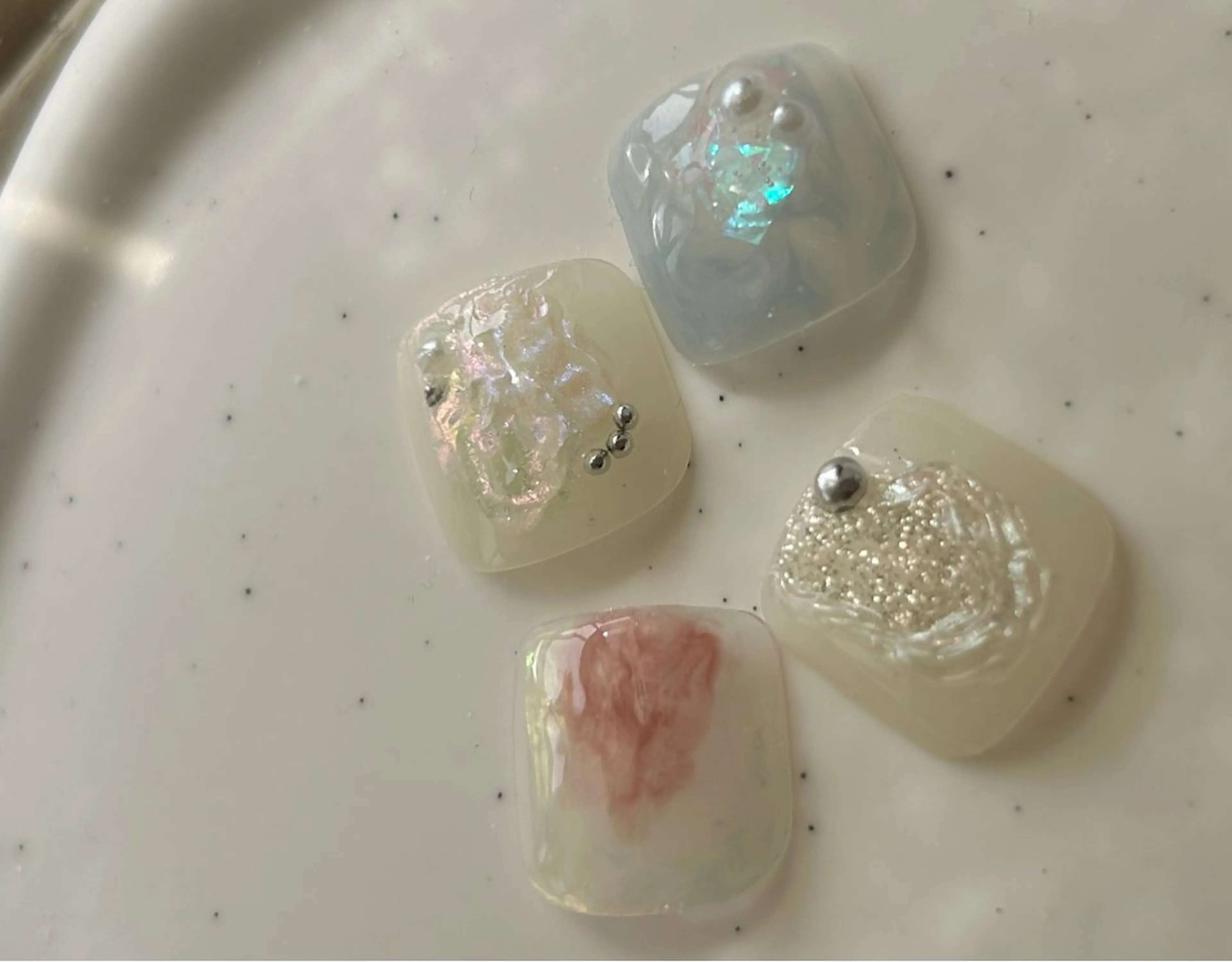 ネイル フットネイル フットネイル Ray. byCharmeのネイルデザイン