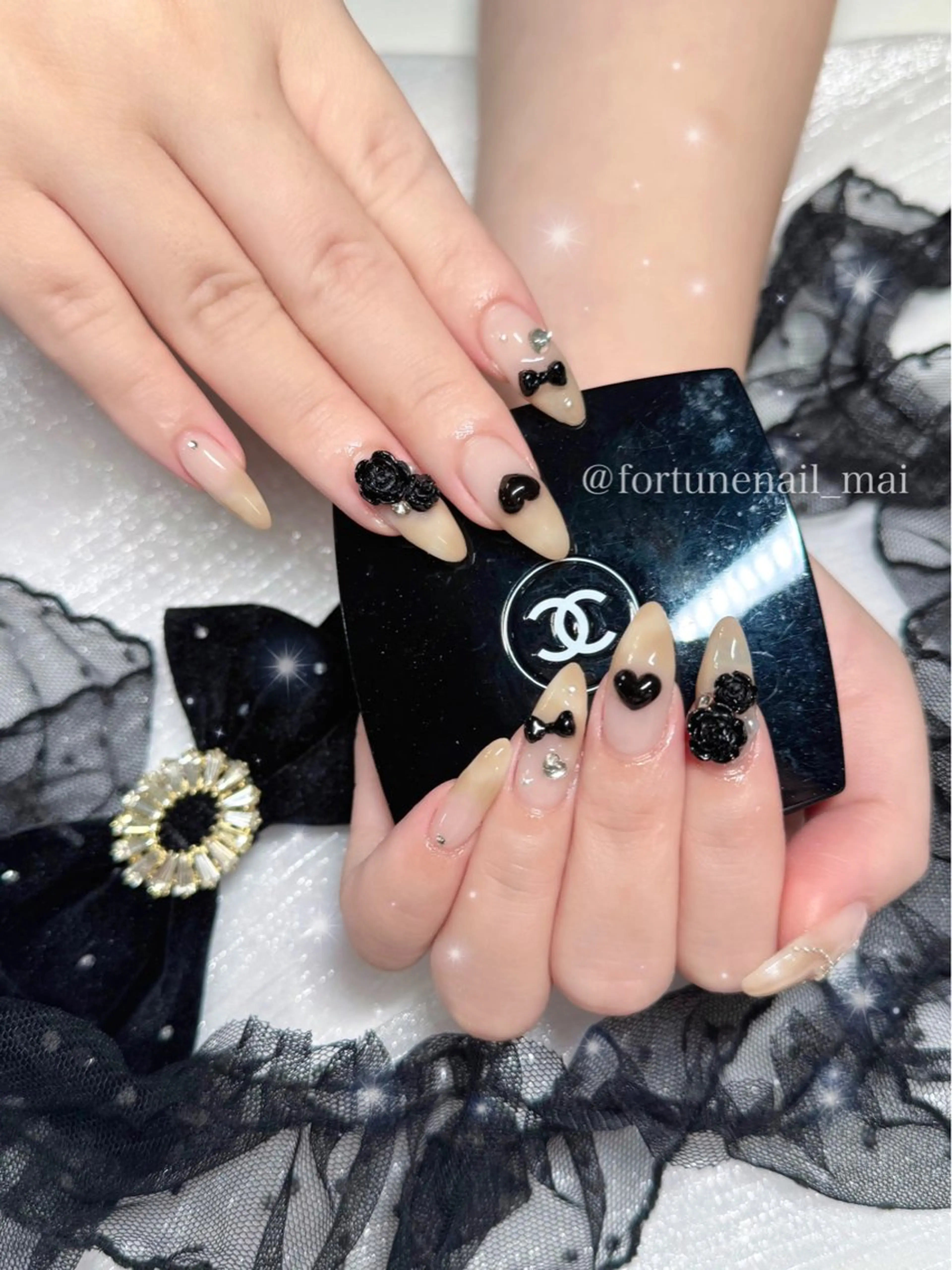 ネイル アートネイル ハンドネイル 🎀Mai 🎀10/24🈳のネイルデザイン