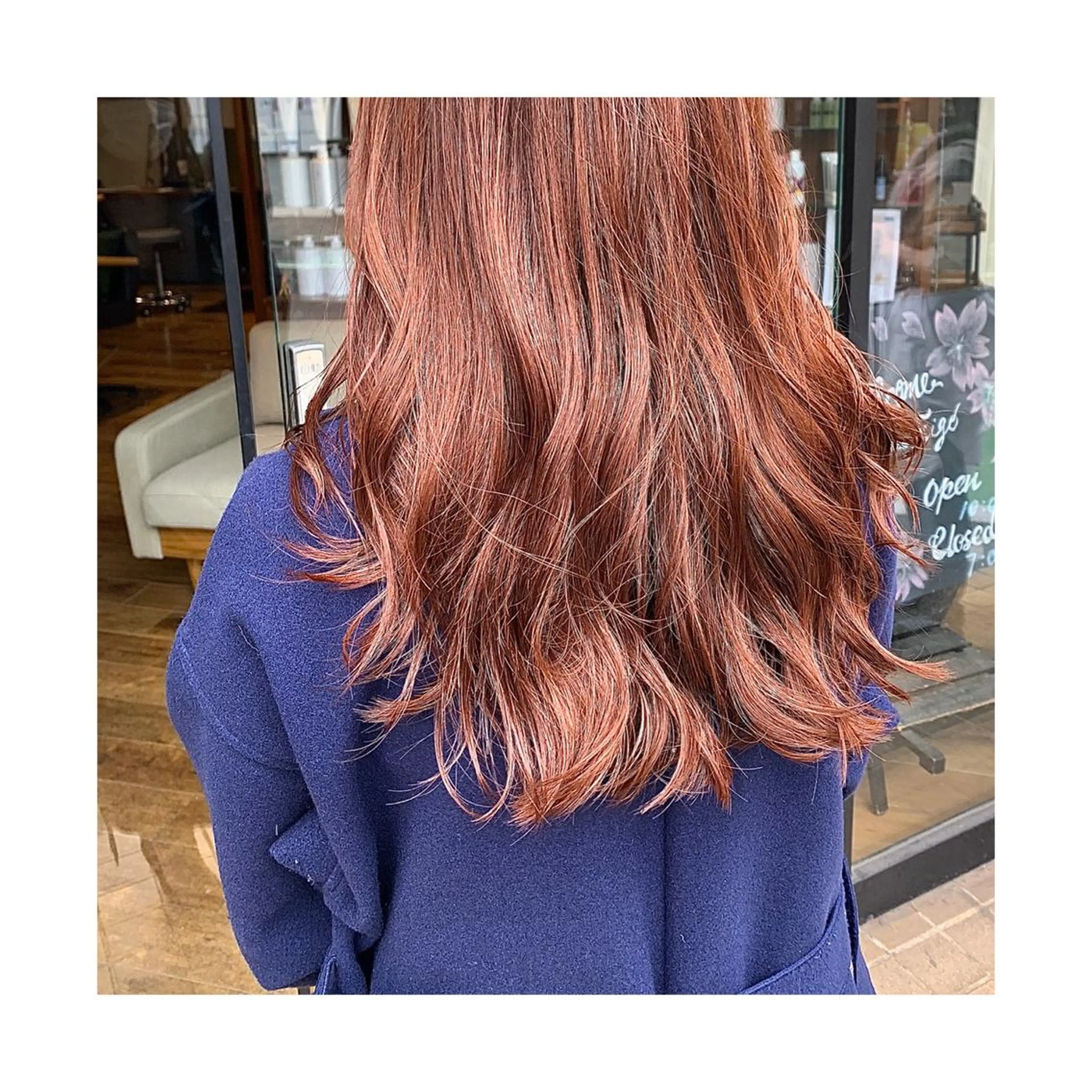 ロング カラー ブラウンカラー ピンクカラー ピンクブラウン 竹内 康浩のヘアスタイル
