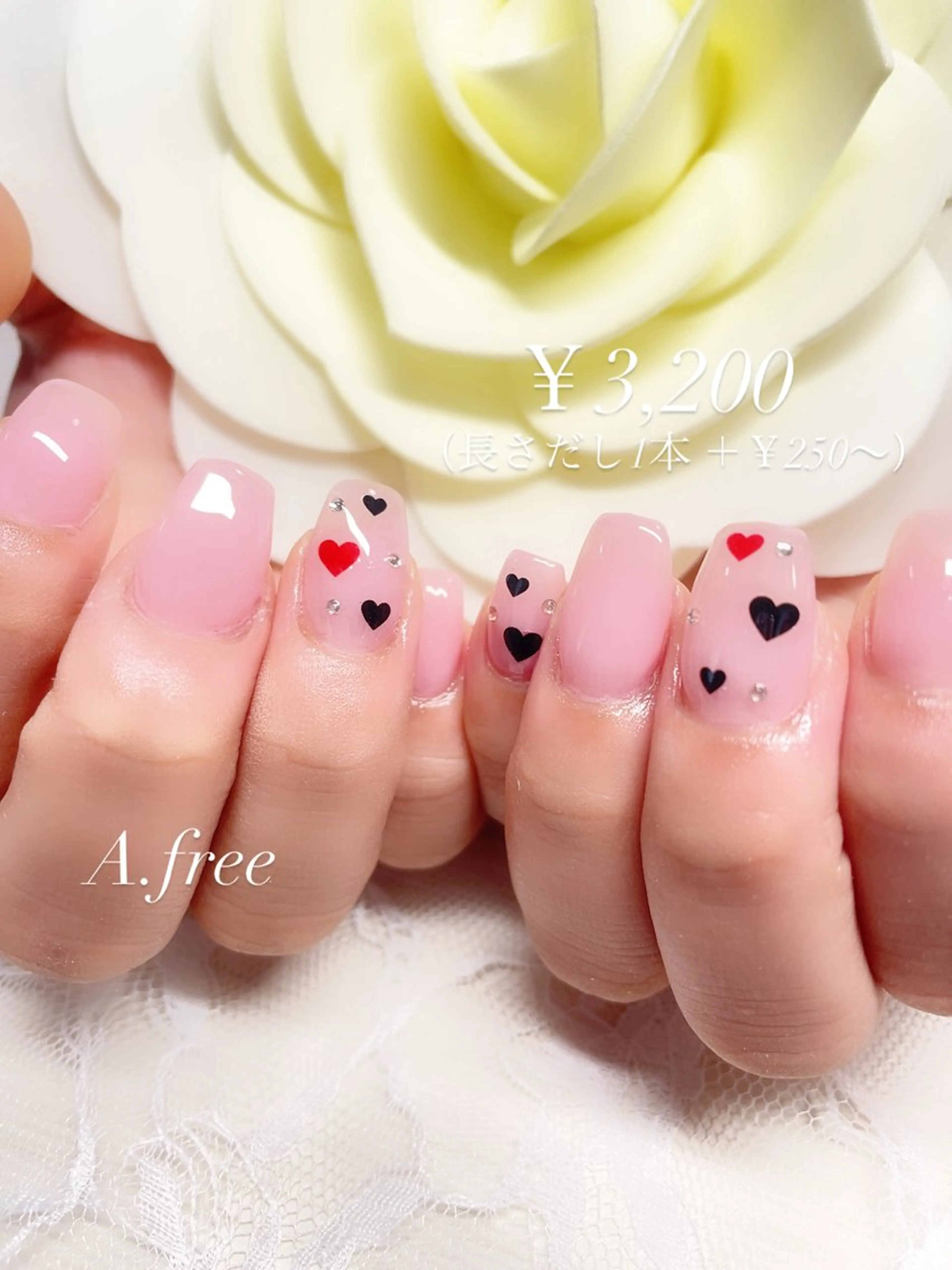 ネイル ジェルネイル ハンドネイル A.free✧*｡ アレルギー対応✧*｡のネイルデザイン