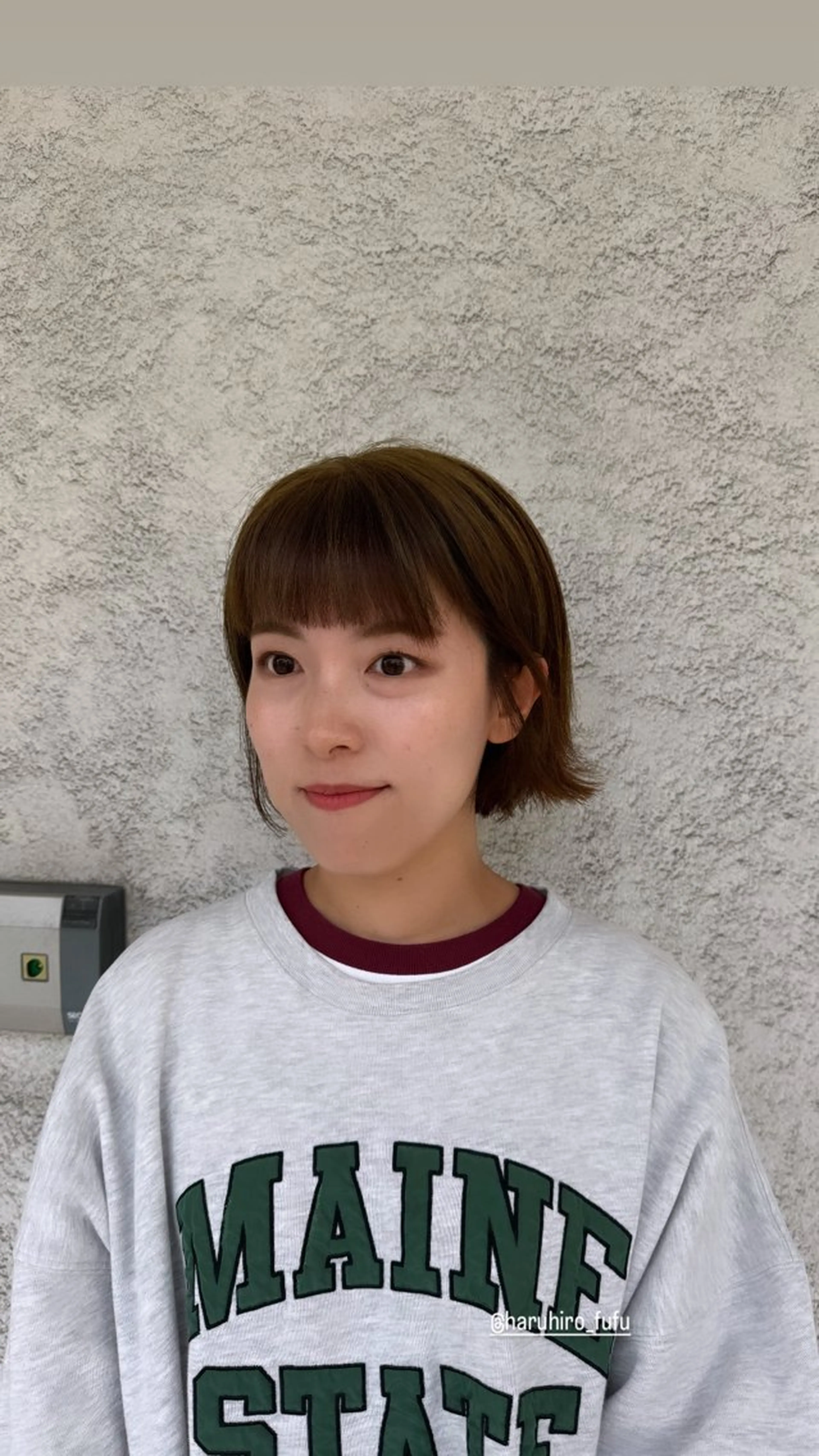 ショート カラー ブリーチ 椎葉 祐也のヘアスタイル