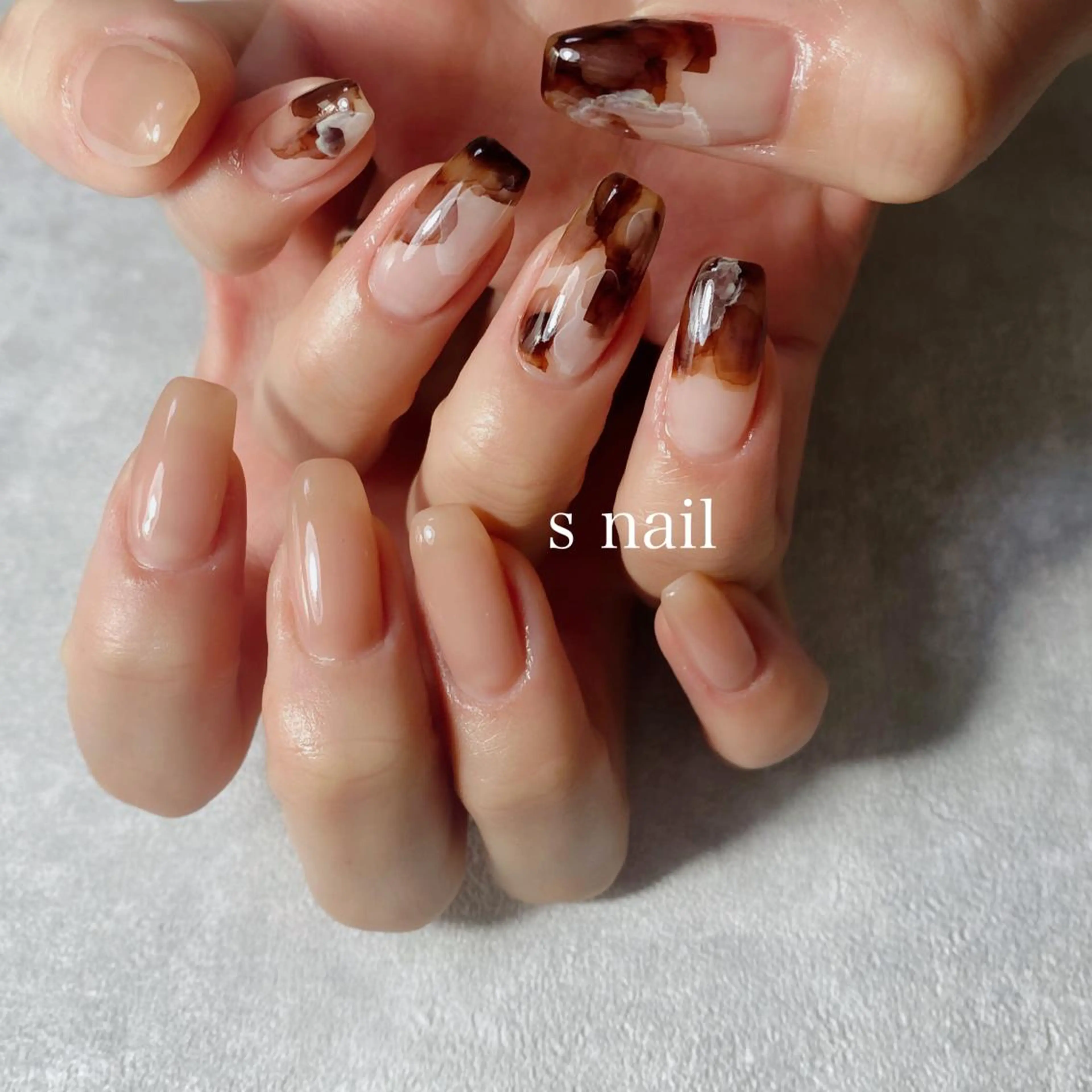 ネイル アートネイル ハンドネイル s nail さとよしみゆきのネイルデザイン