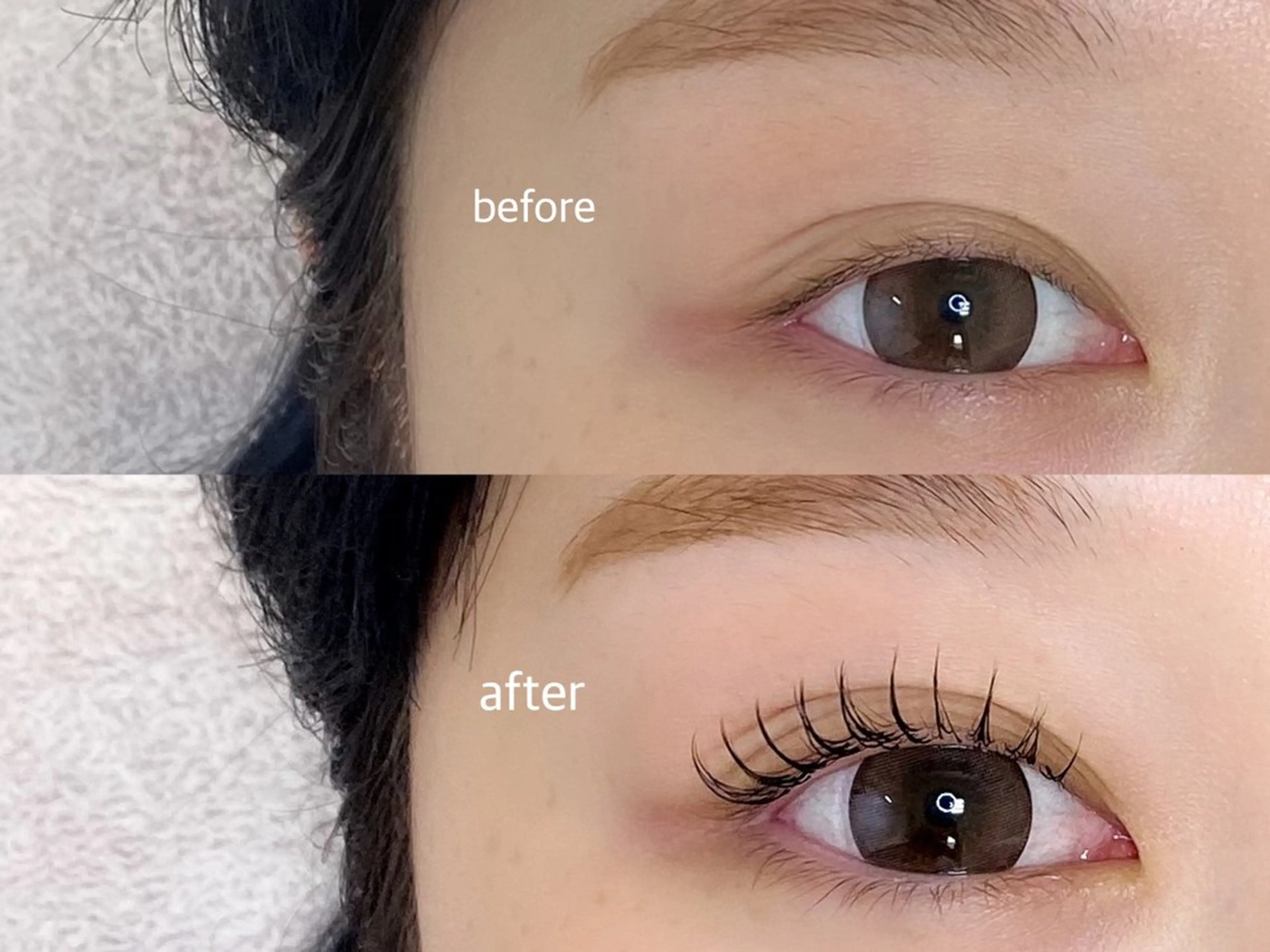 マツエク・マツパ 束感まつ毛 Cカール 韓国風マツエク ナチュラル パリジェンヌラッシュリフト マツエク viviAiles ♡⃛ Ruiのマツエク・マツパデザイン