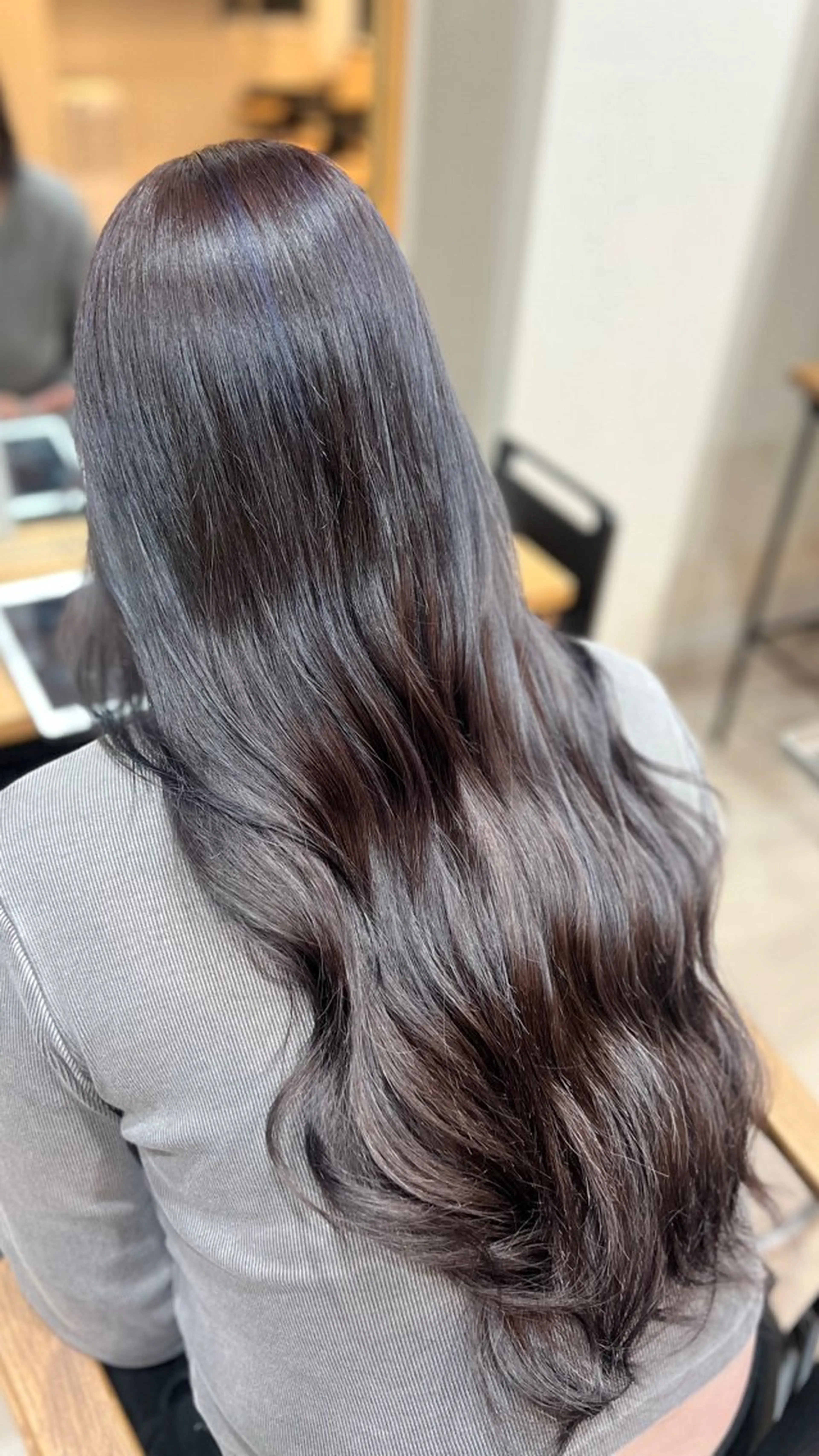 ロング カラー diar湘南台所属・スガワラ　メグミ/ 湘南台/カットモデルのヘアスタイル