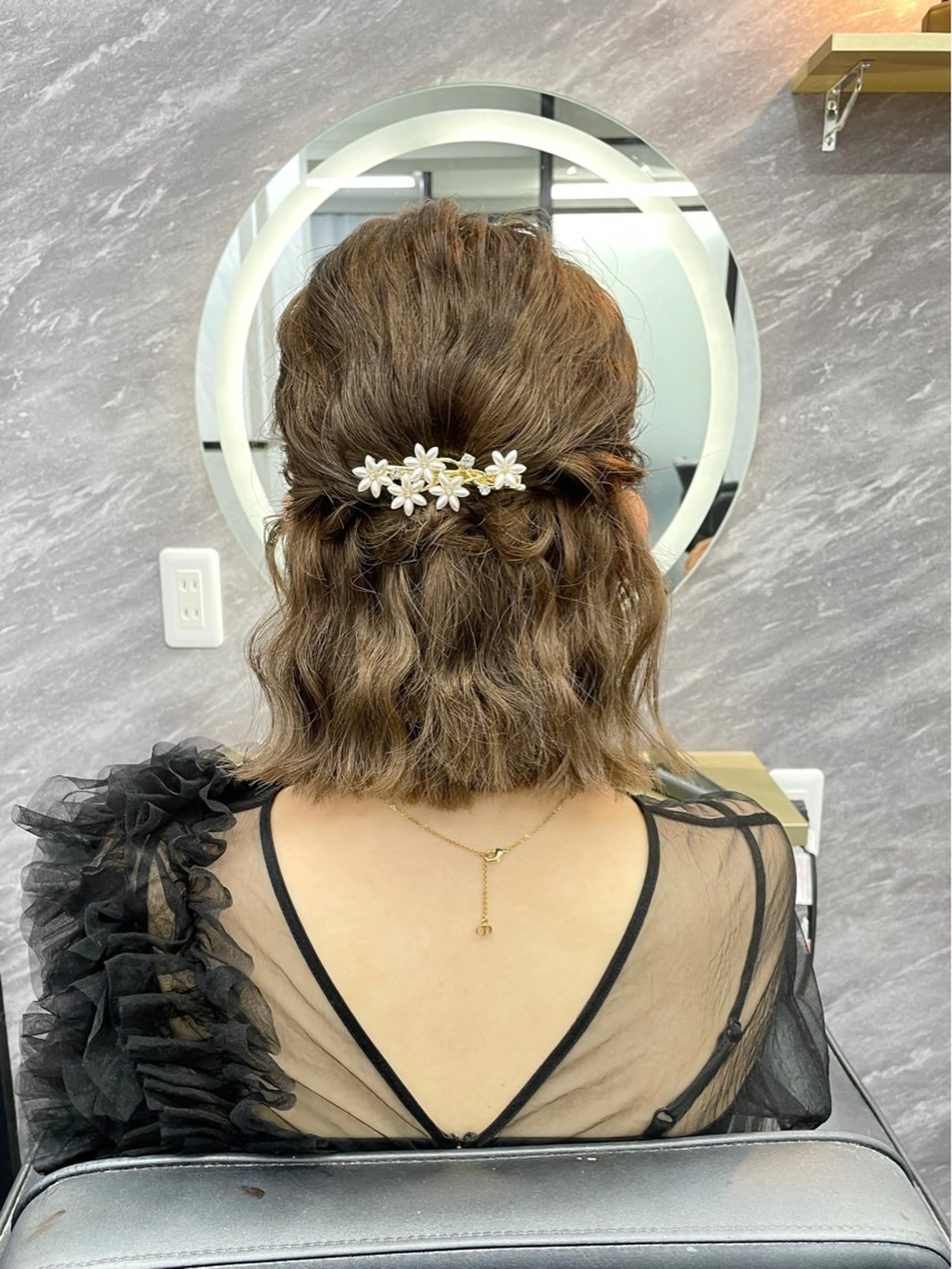 ショート ヘアアレンジ ヘアセット エクステ🩵ブリーチ 韓国ヘア🩵KAEのヘアスタイル